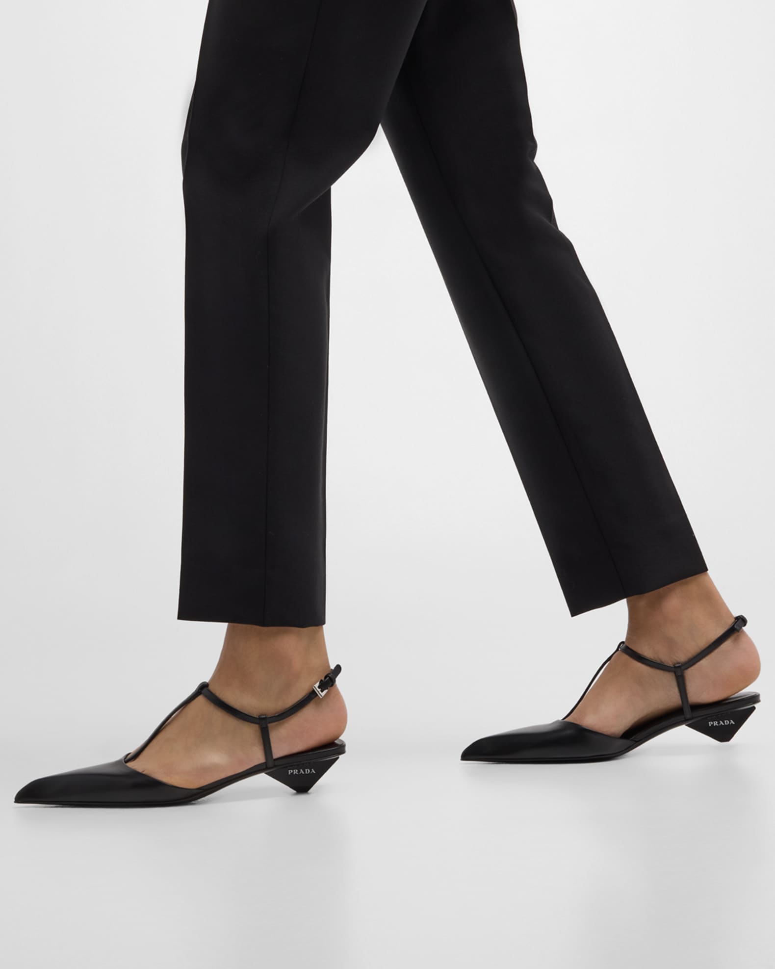 Pra Ballerina Pumps 40 Pink Lambskin