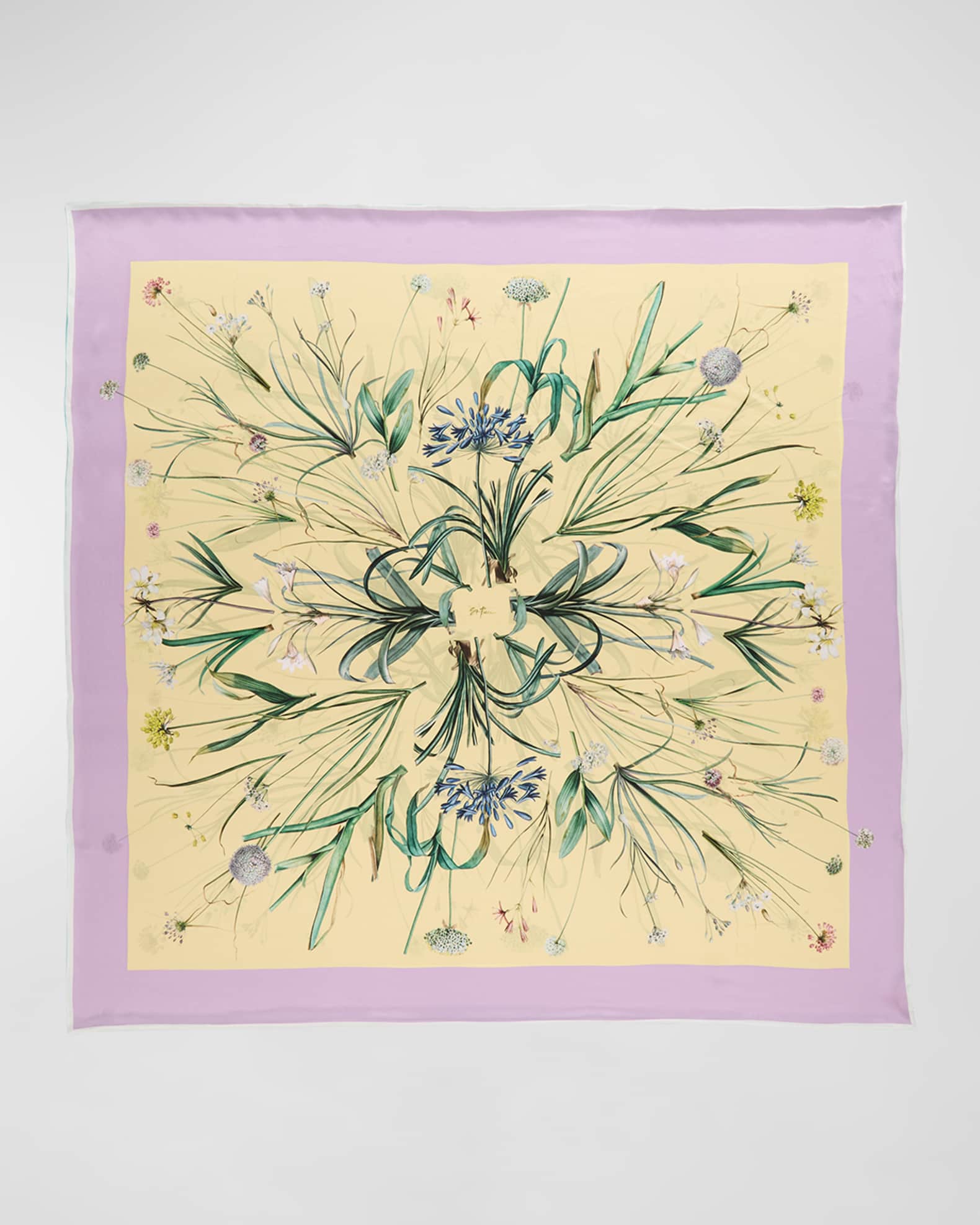 St. Piece Vivienne Double-Sided Silk Scarf