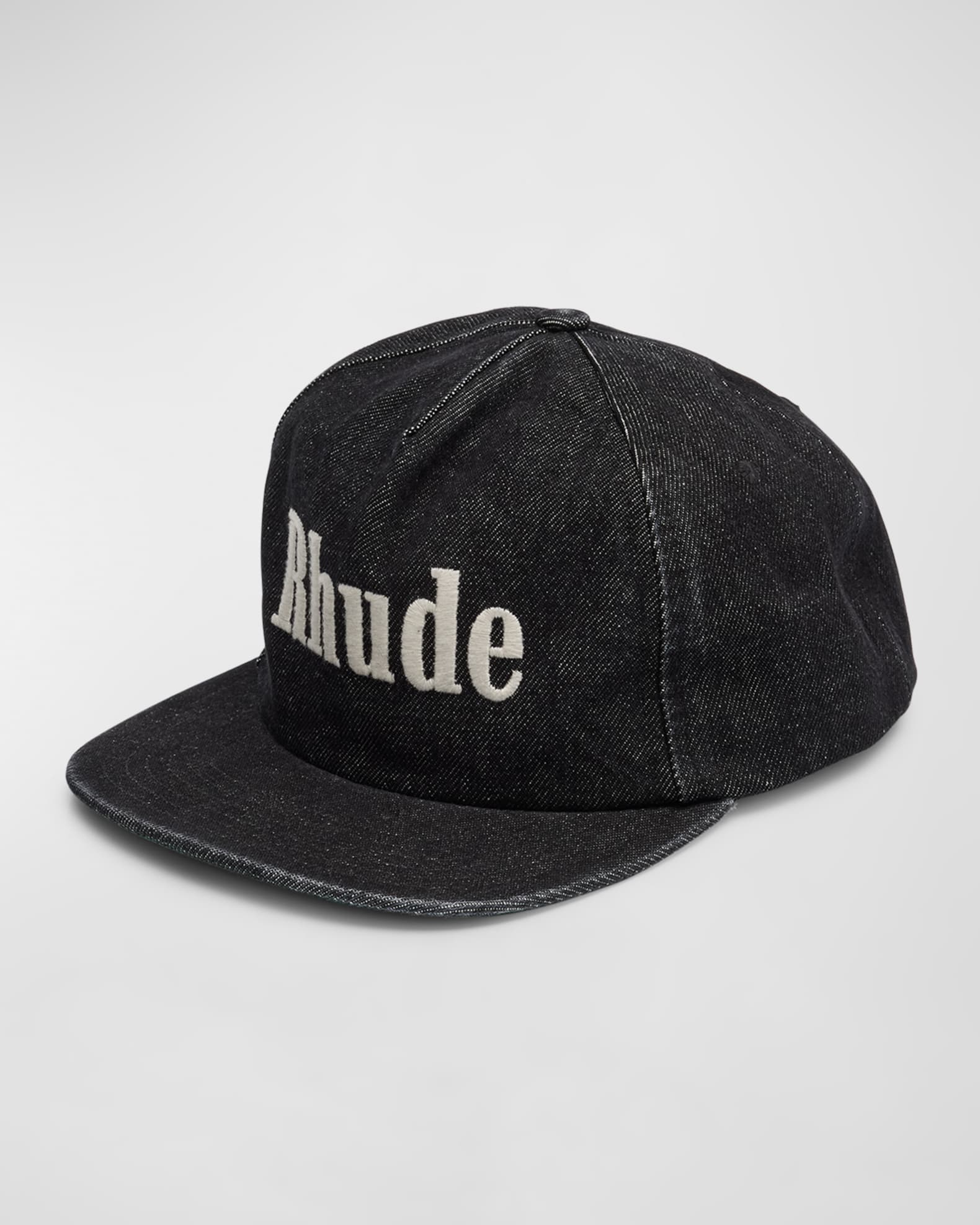 Rhude Logo Flannel 6 Panel Hat Rhpf24ha06320 0486 main image 1