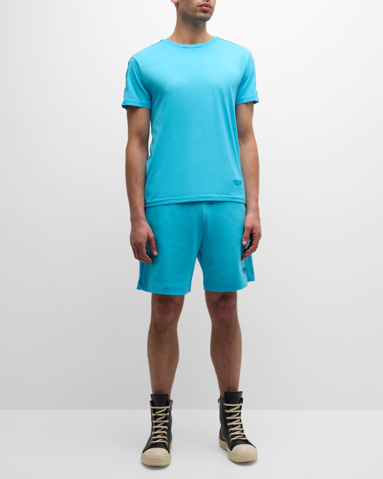 Men's Side-Tape Sweat Shorts 1