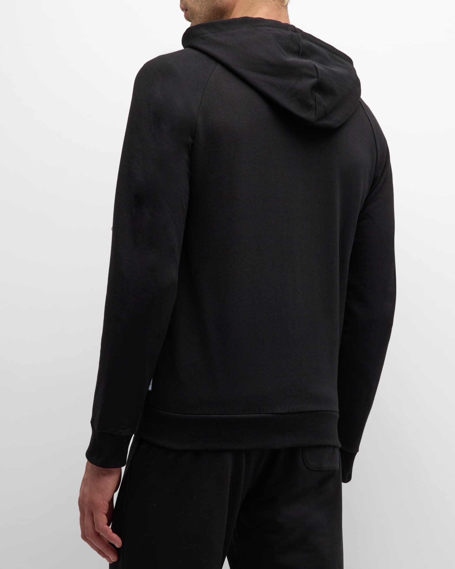 Moschino Men's Bear Logo Zip Hoodie | Neiman Marcus