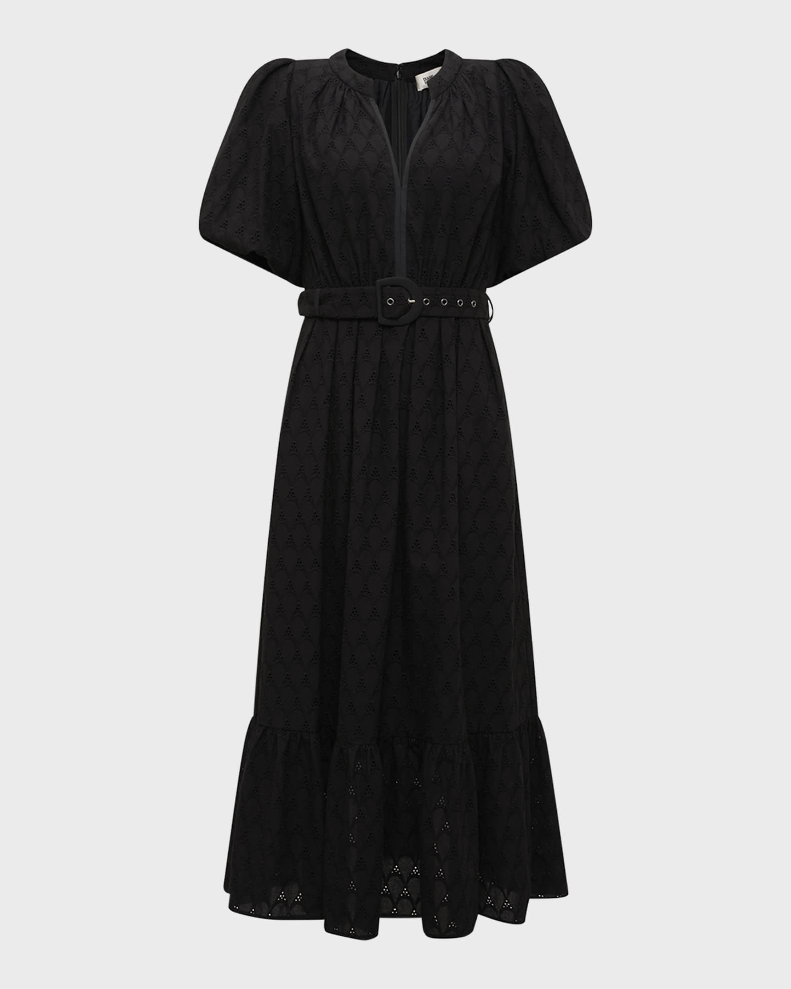 Abigail Eyelet Puff Sleeve Mini Dress Abigail Eyelet Puff Sleeve Mini Dress