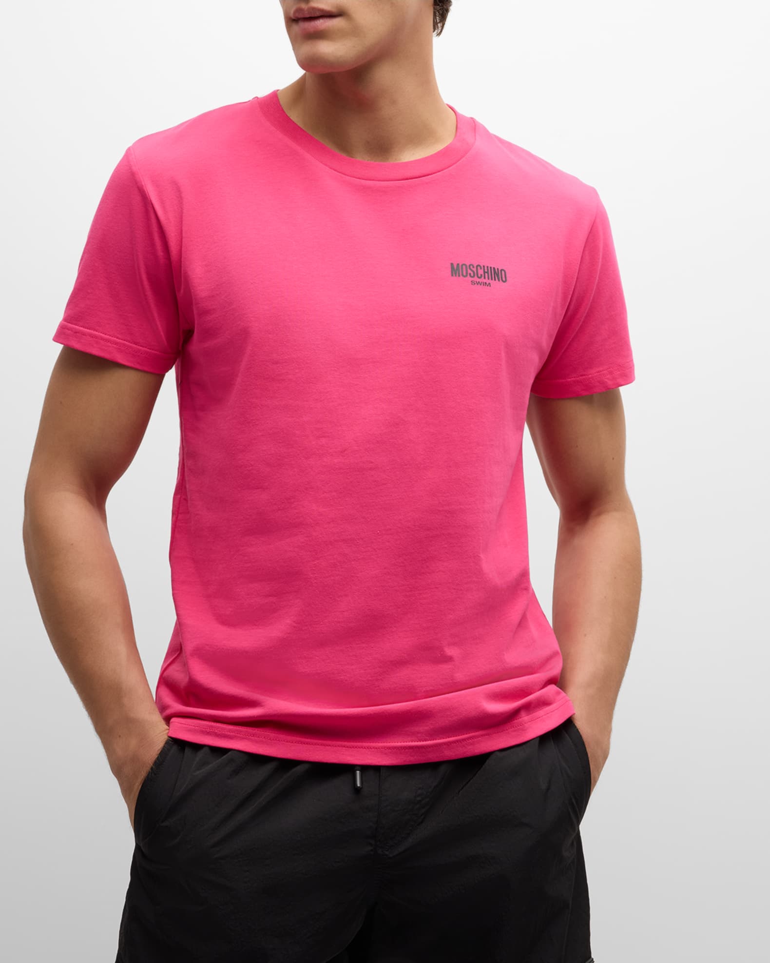 Moschino(モスキーノ) SWIM ロゴ Tシャツ 楽天市場】MOSCHINO SWIM NEON LOGO TEE モスキーノ スイム