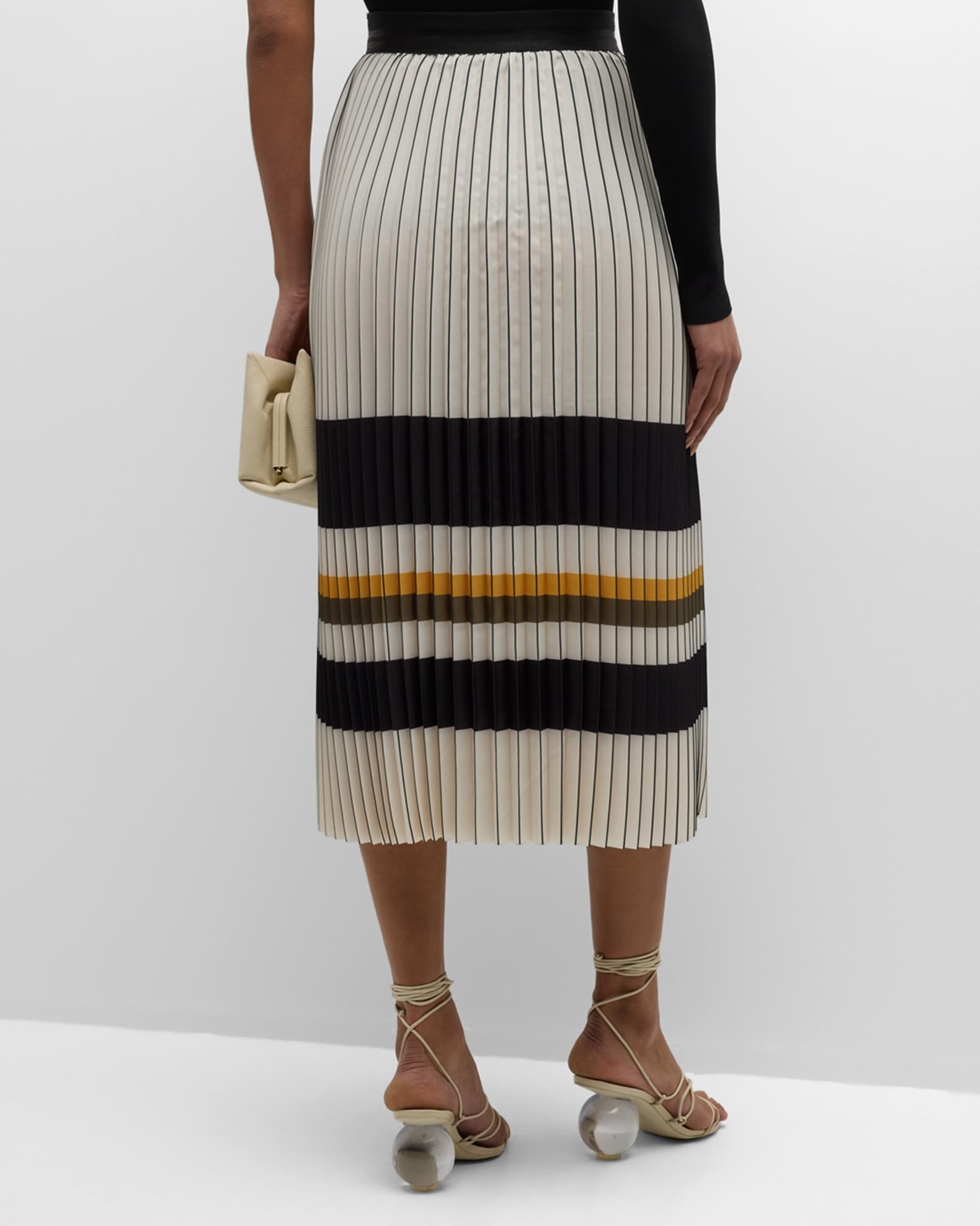 Mid length pleated skirts bumblefoot fall 2018