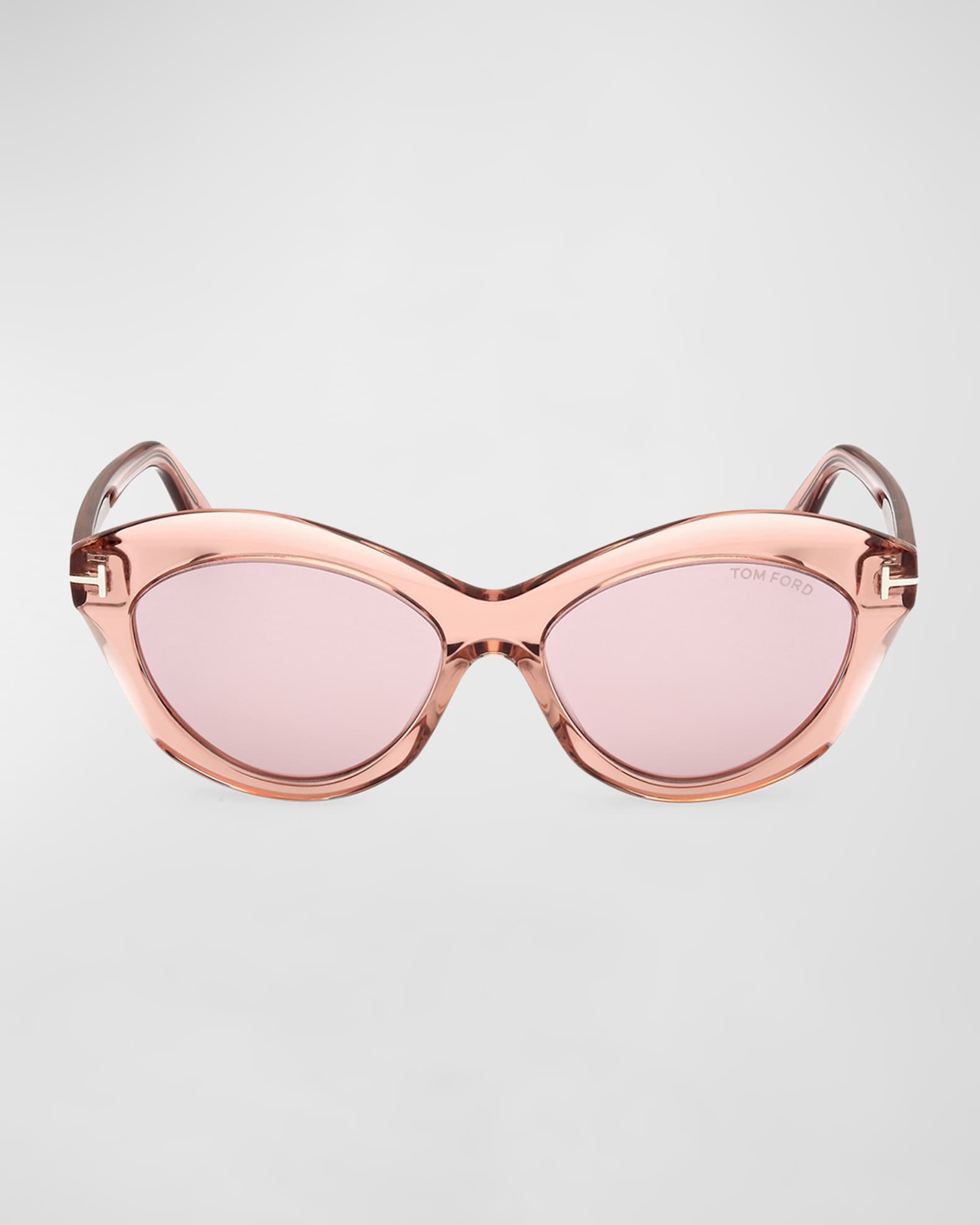 Toni Acetate Oval Sunglasses