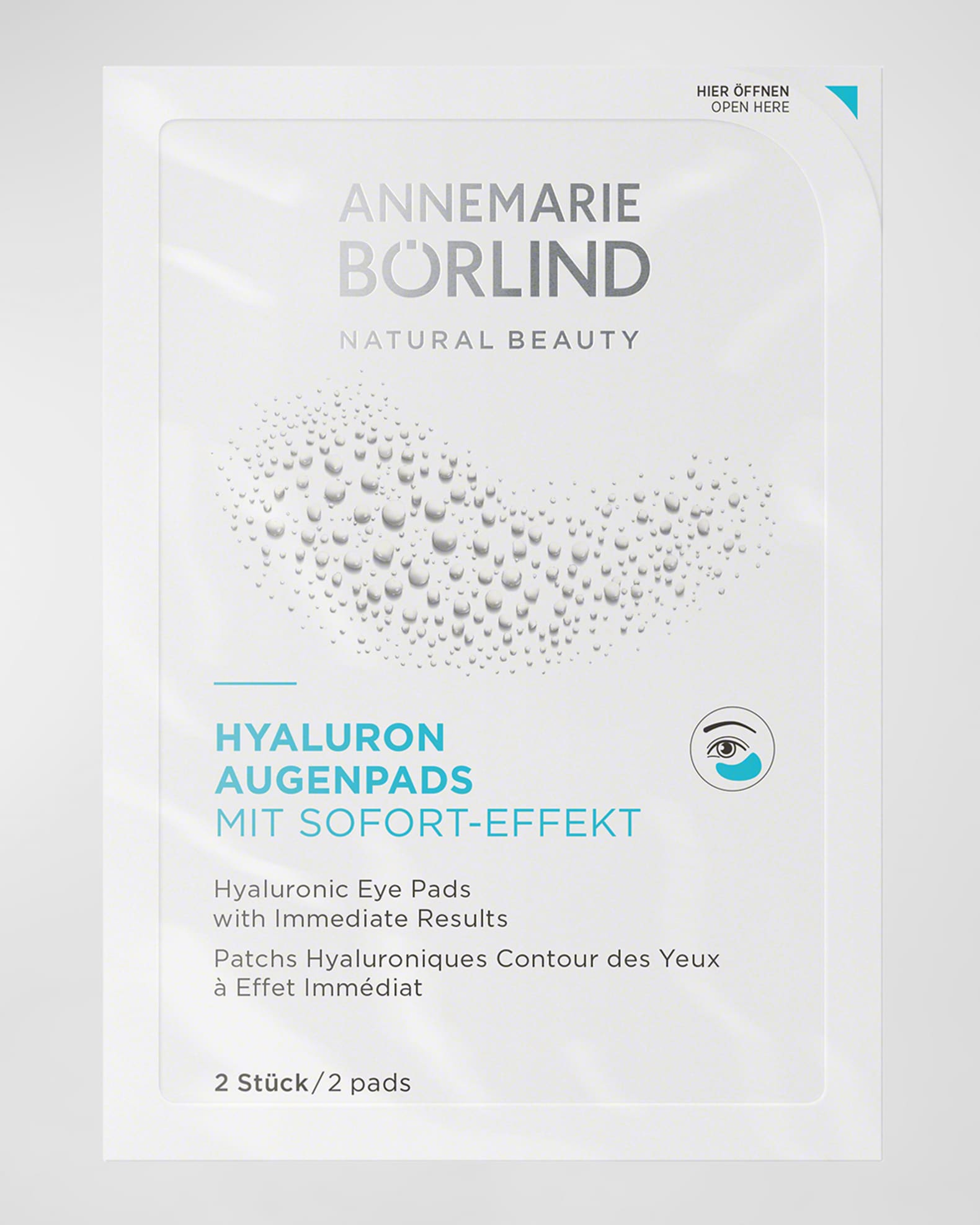 Hyaluronic Eye Pads, Yours with any $50 Annemarie Borlind Order 0