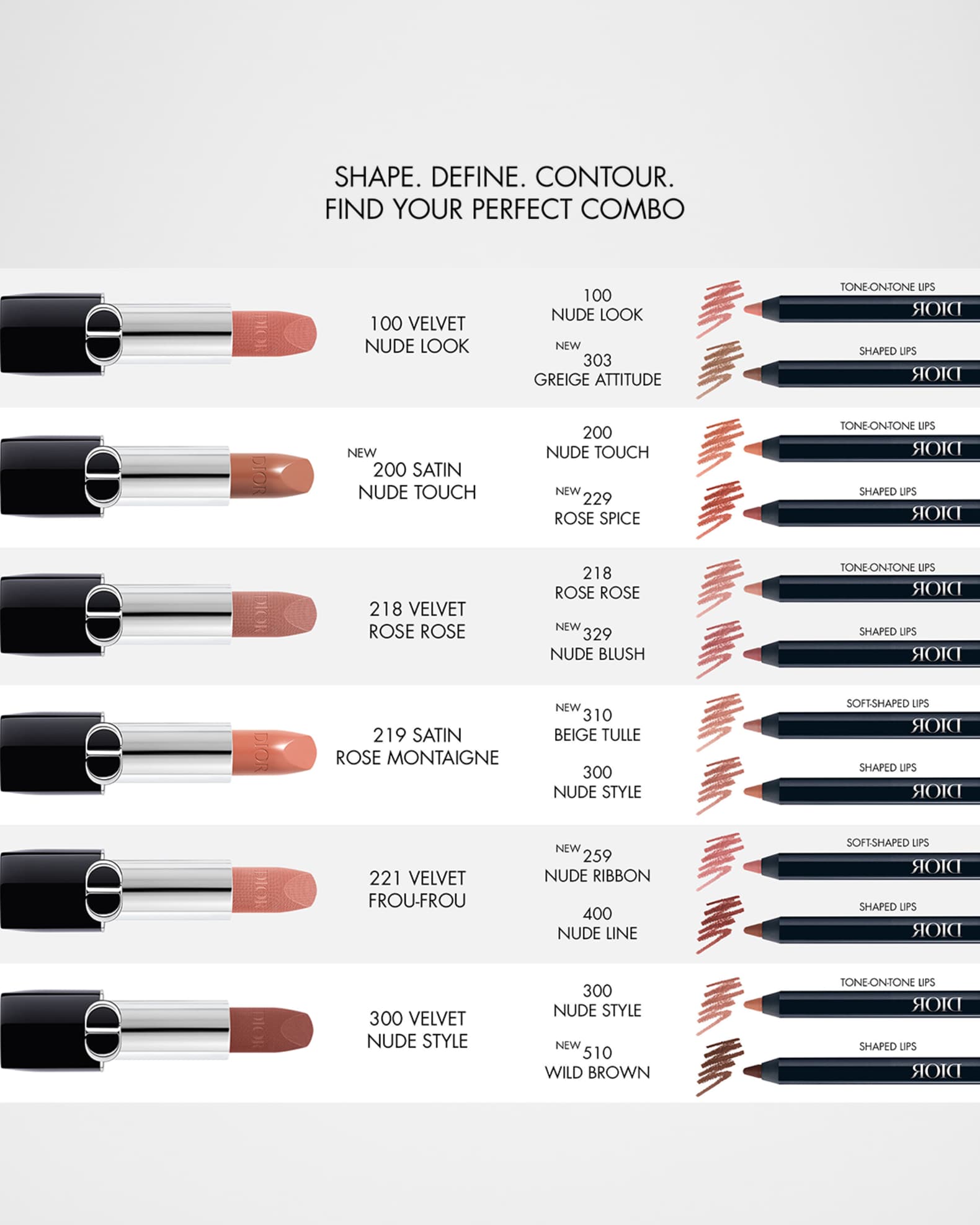 DIOR Dior Rouge Dior Contour No Transfer Lip Liner Pencil Neiman Marcus
