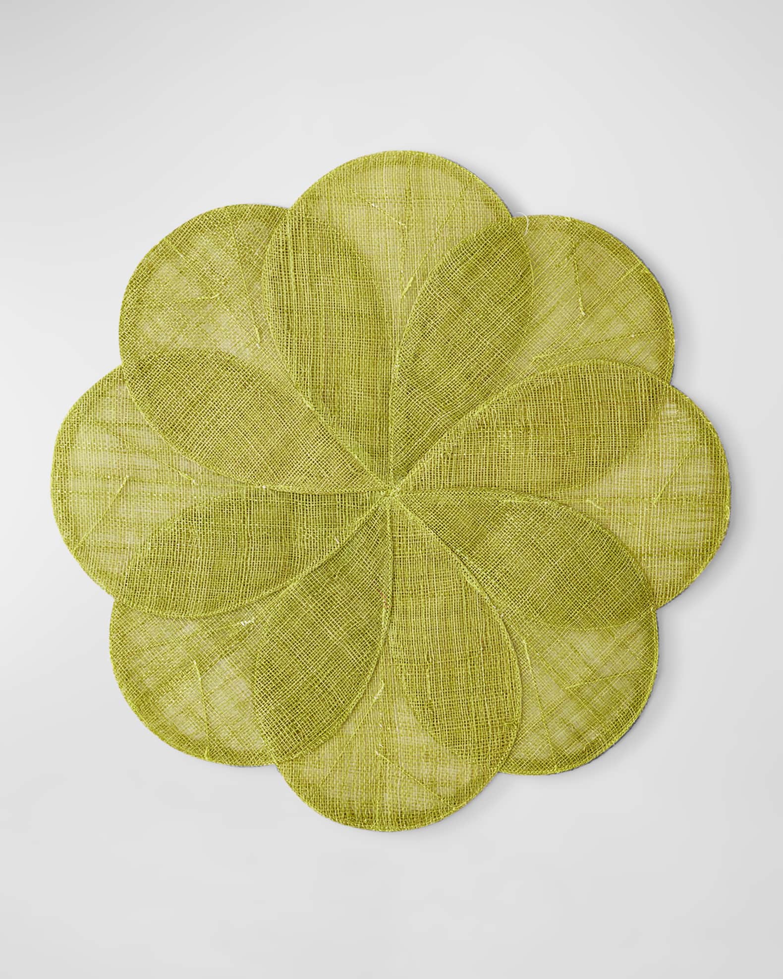 Deborah Rhodes Sinamay Flower Placemats, Set of 4 Neiman Marcus