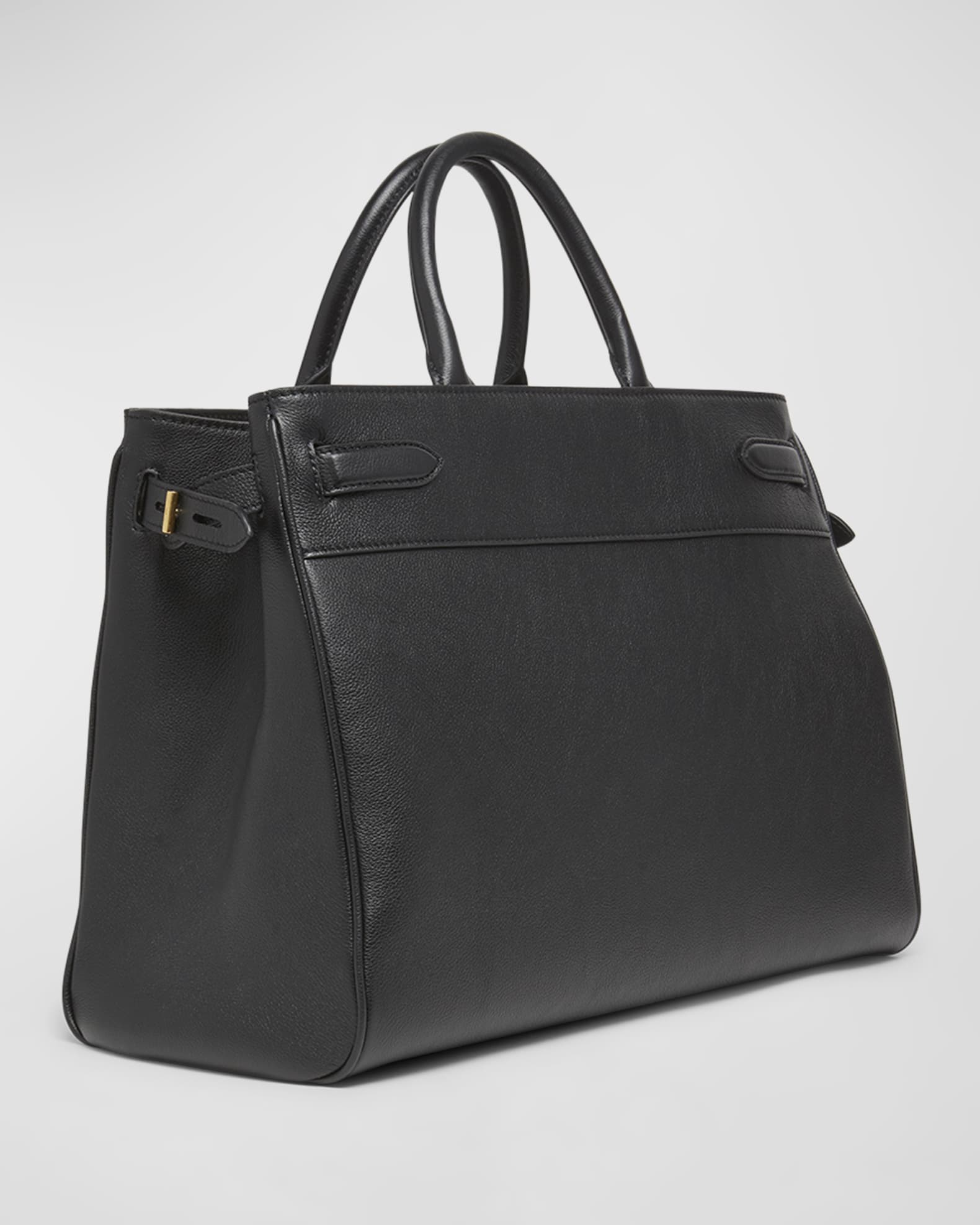 Whitney large leather tote bag store