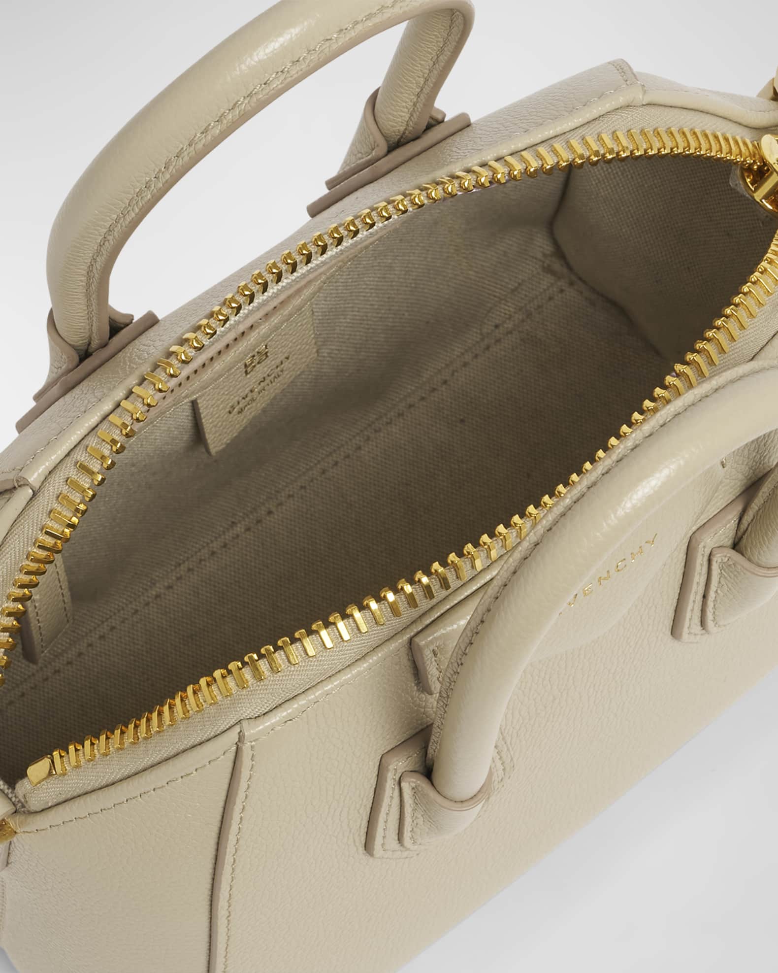 Givenchy Antigona Mini Top Handle Bag in Grained Leather Neiman Marcus