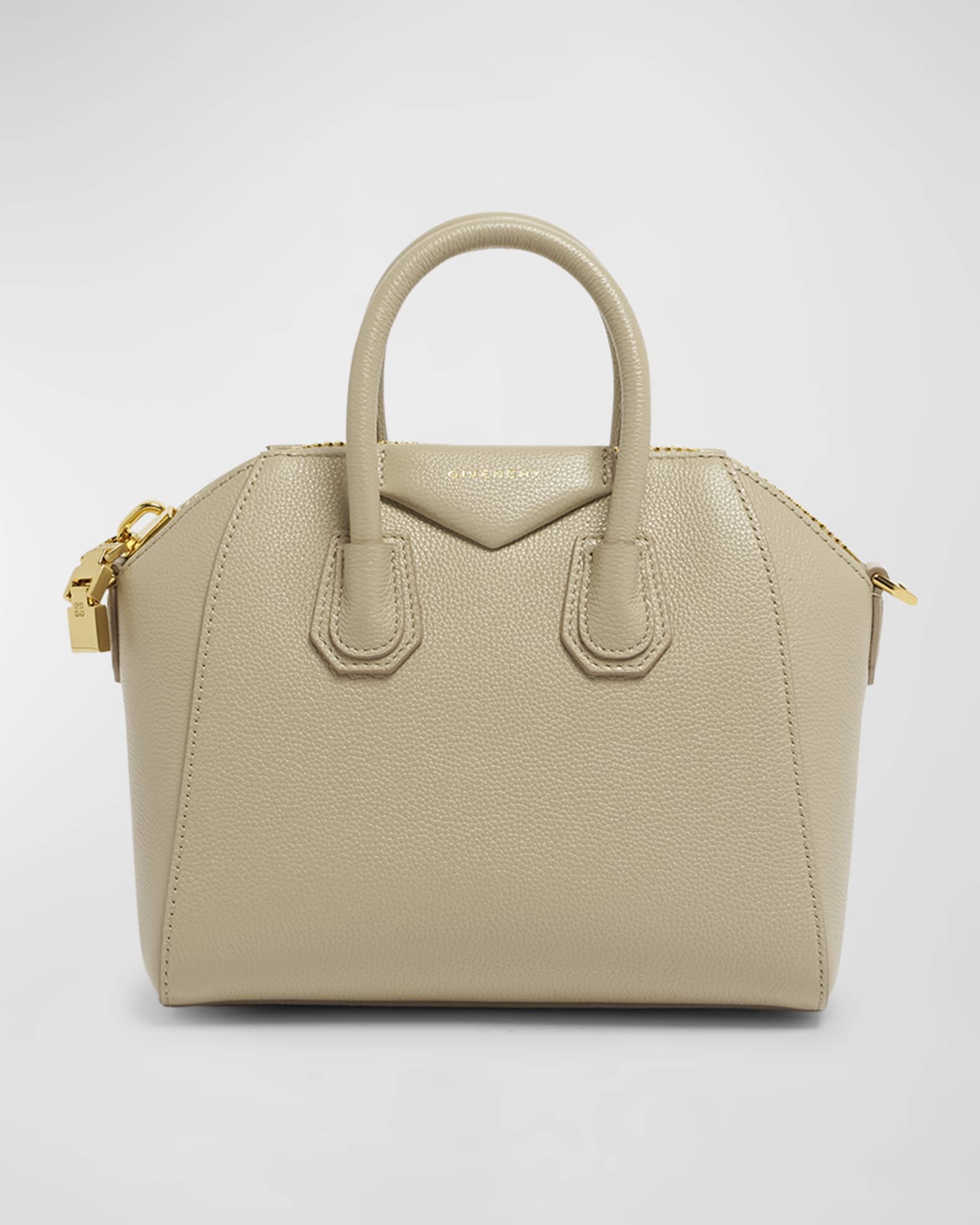 Mini antigona bag in grained leather new arrivals