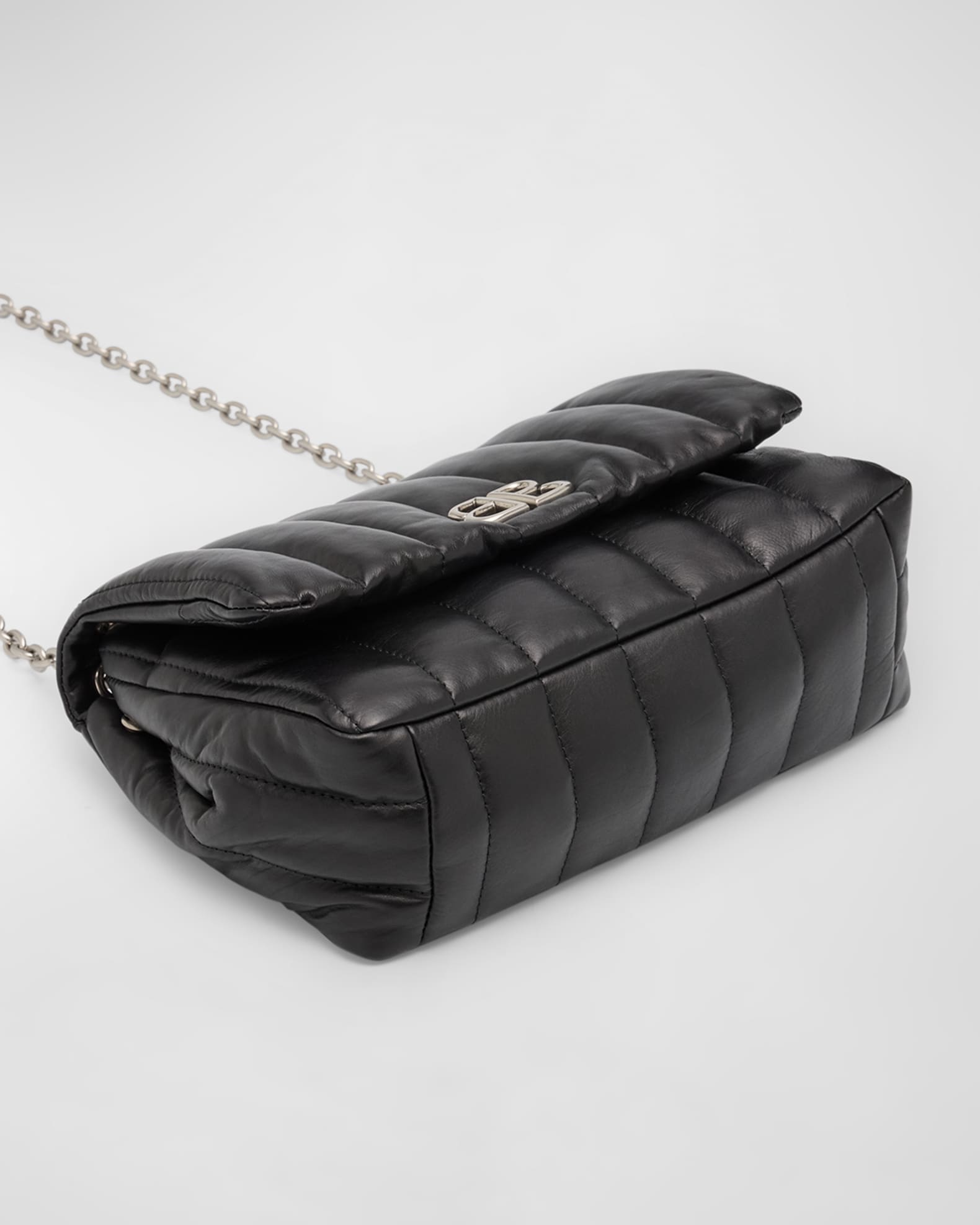 Balenciaga Monaco Mini Quilted Shoulder Bag | Neiman Marcus
