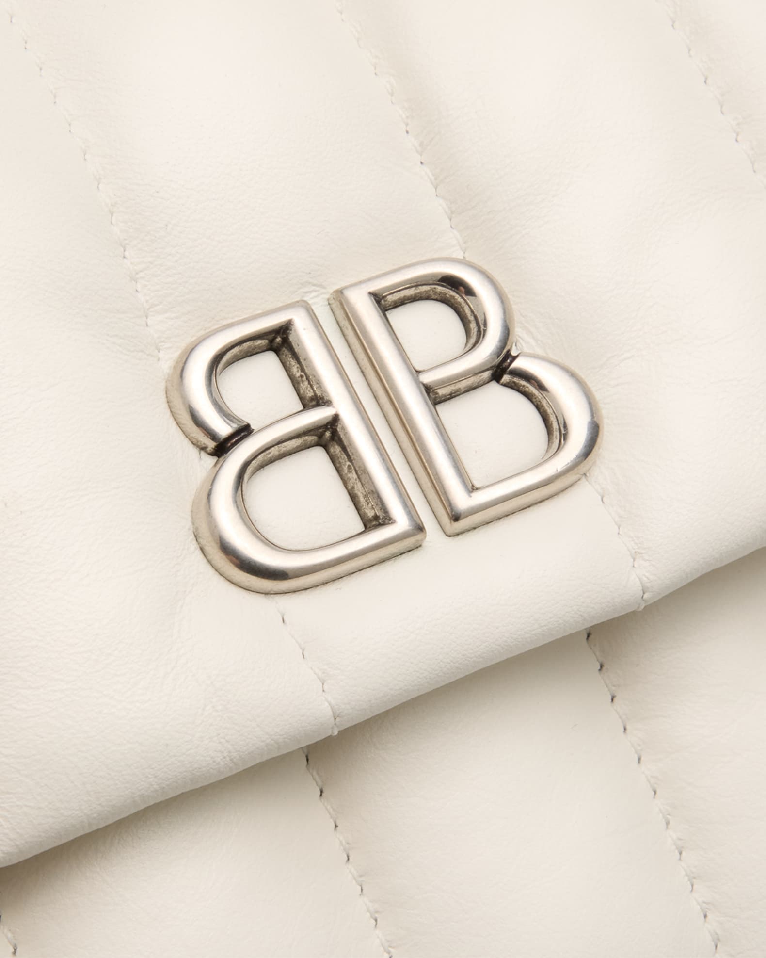 Balenciaga Monaco Mini Quilted Shoulder Bag | Neiman Marcus