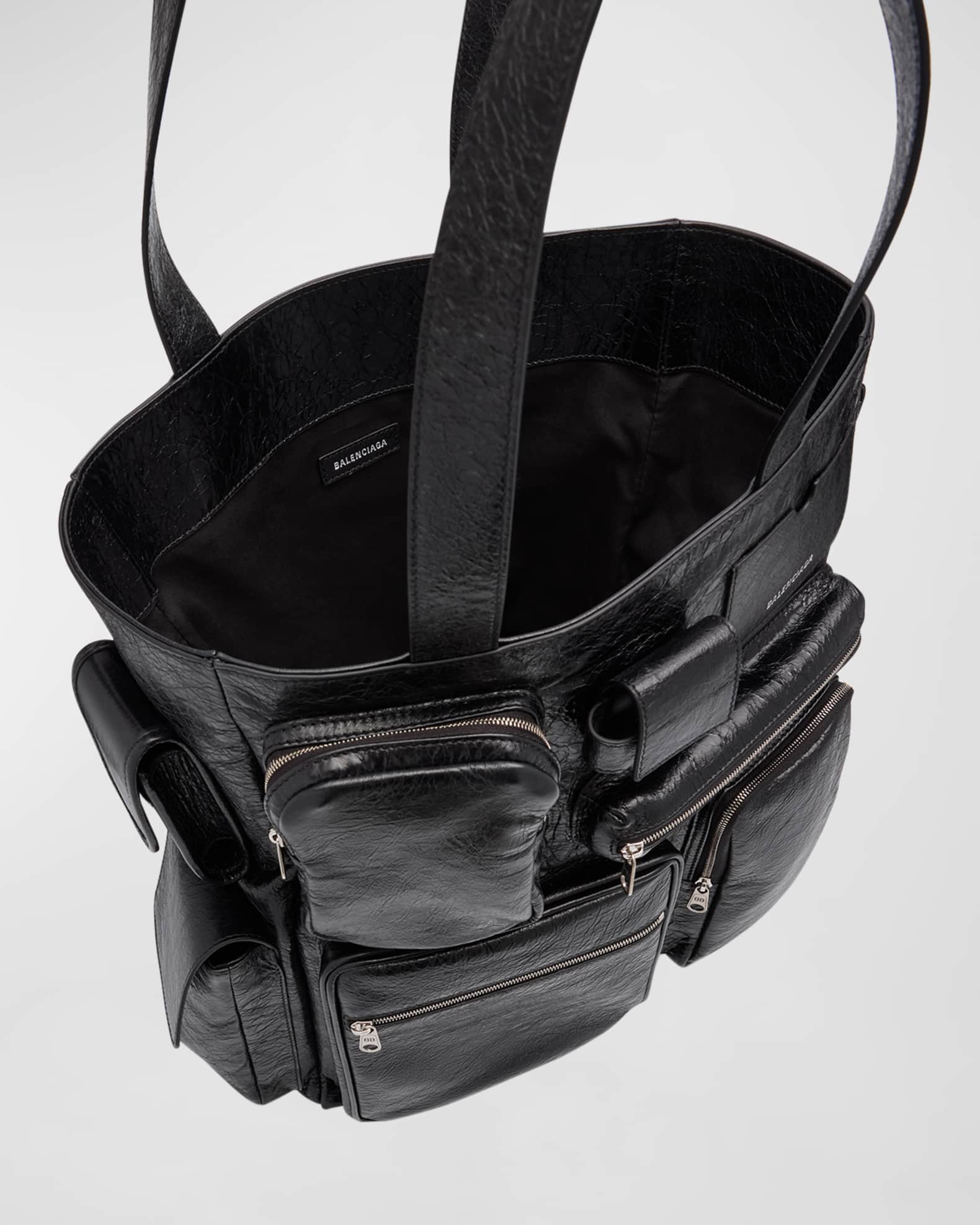 Balenciaga Men's Superbusy Multi-Pocket Tote Bag | Neiman Marcus