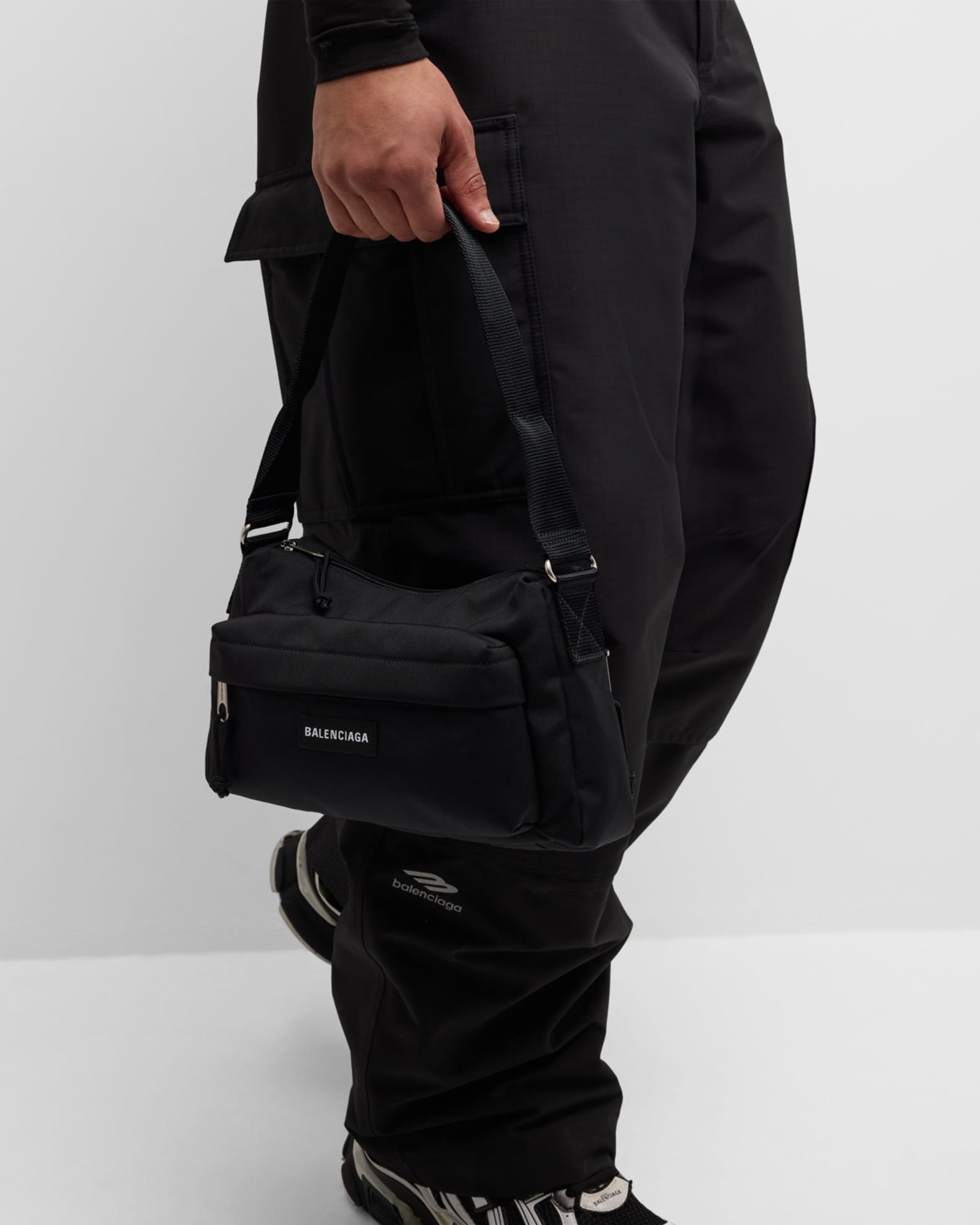 Balenciaga Men's Explorer Sling Shoulder Bag | Neiman Marcus