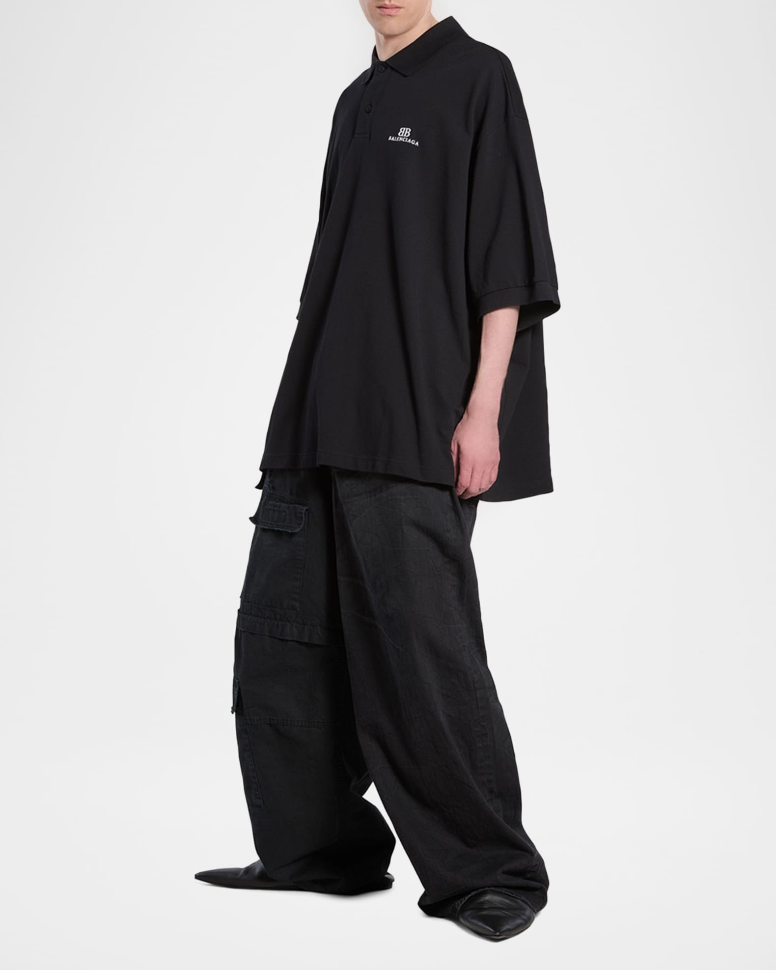 Men's Oversized Polo Shirt 1
