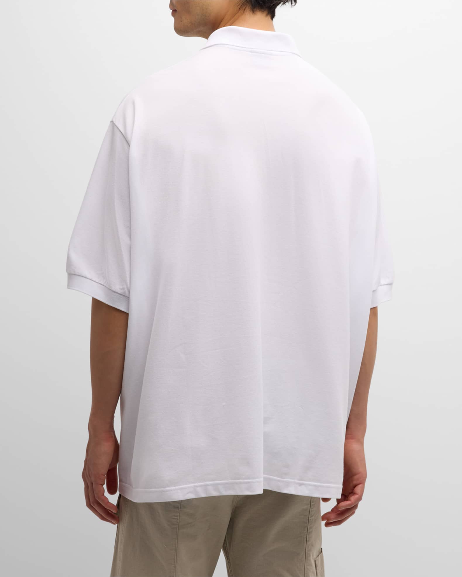 Balenciaga oversized polo shop