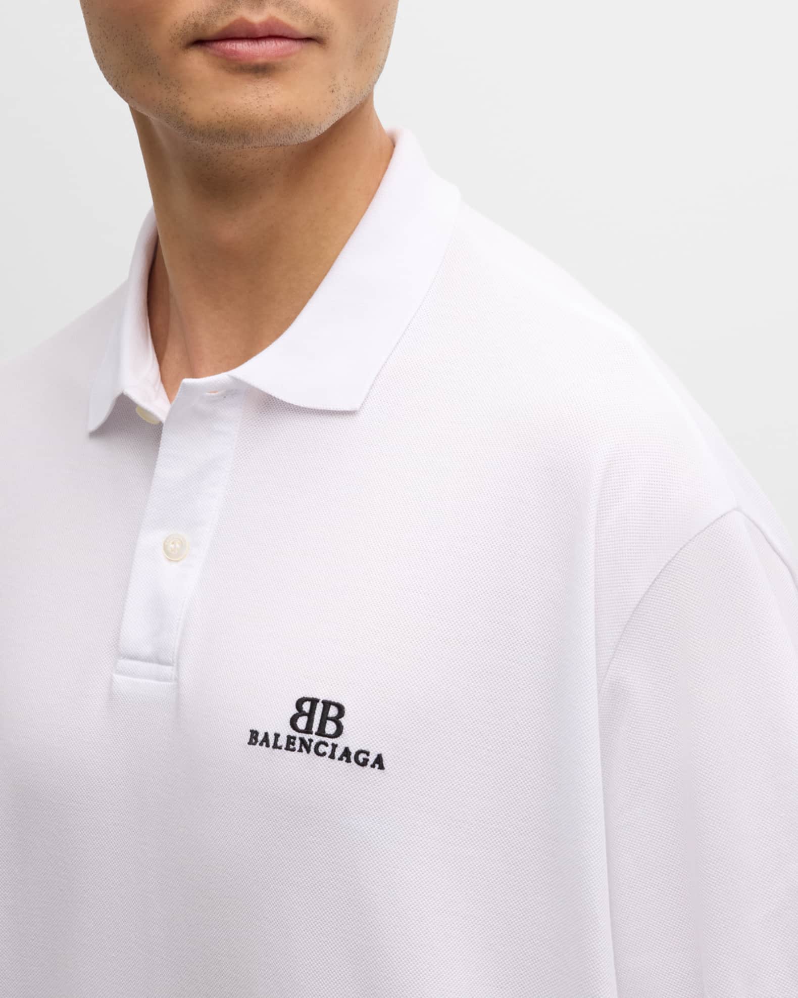 Balenciaga oversized polo 2025