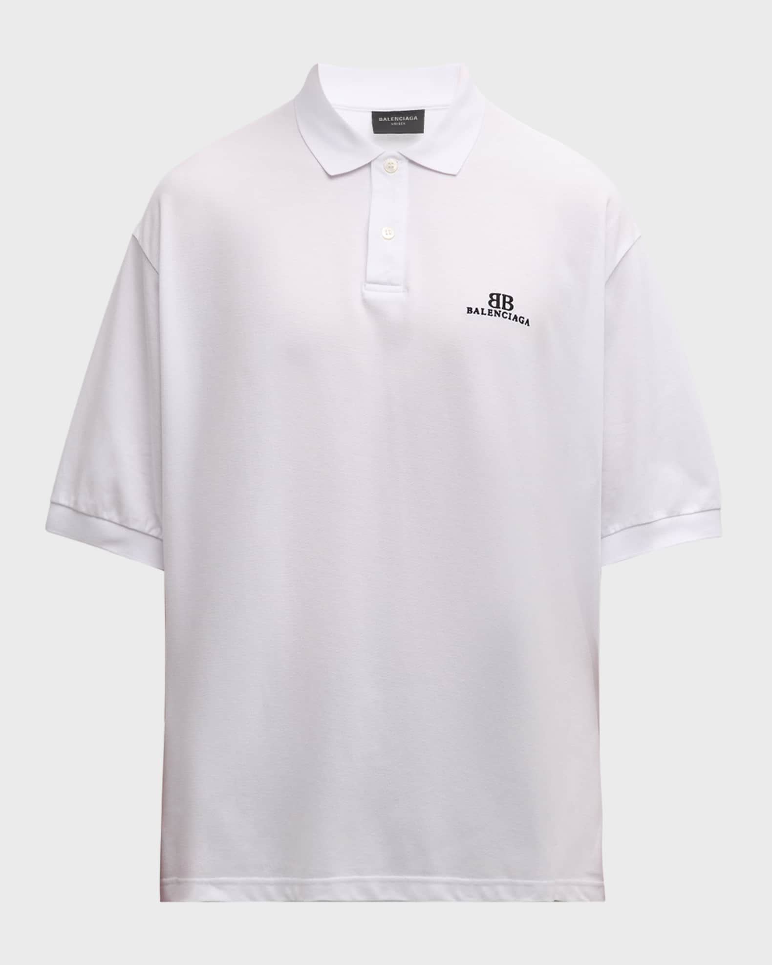 Balenciaga polo t shirt best sale