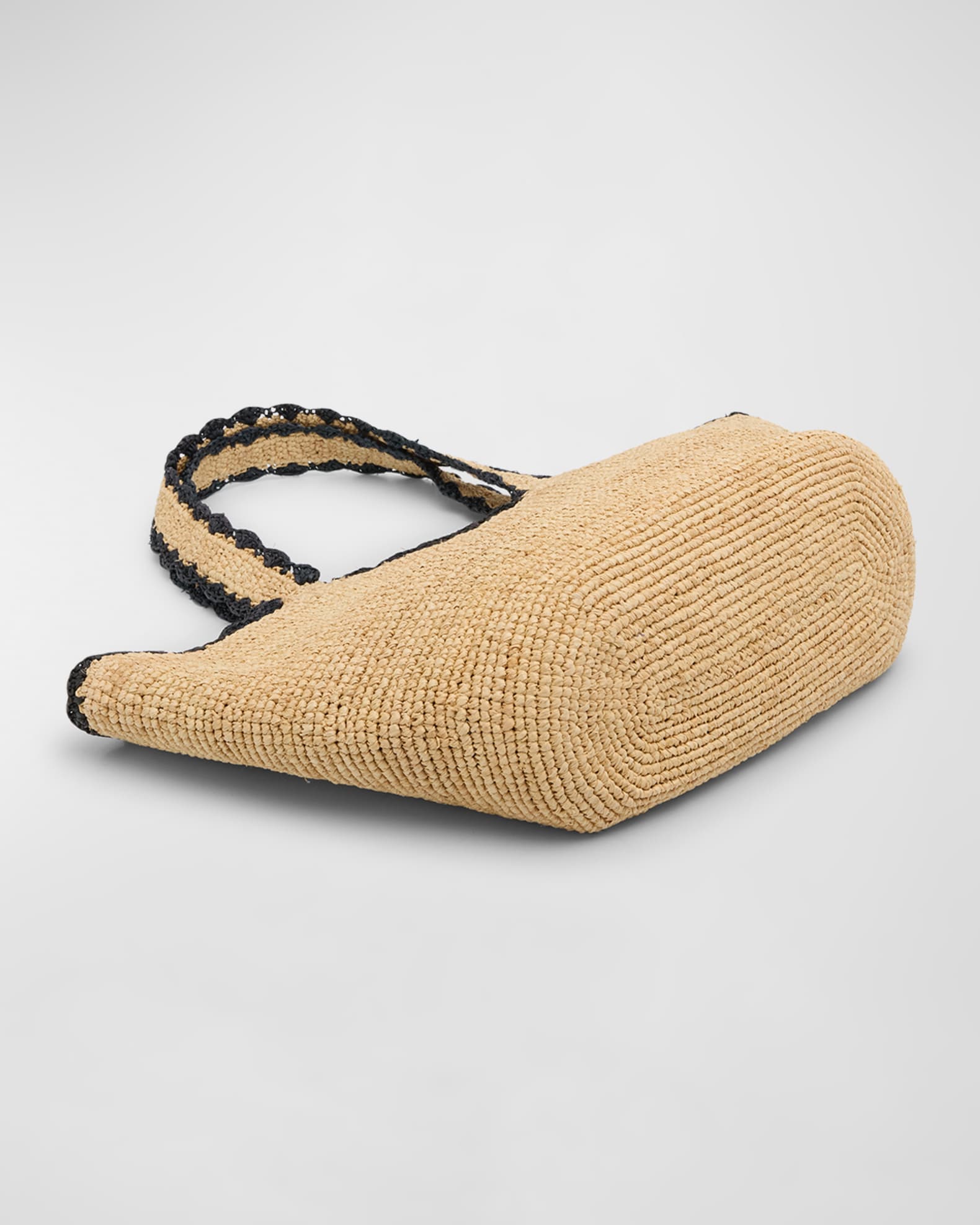 【BTB Los Angeles】LA発 Odesa トートバッグ かごバッグ BTB Los Angeles Odesa Raffia Tote Bag | Neiman Marcus