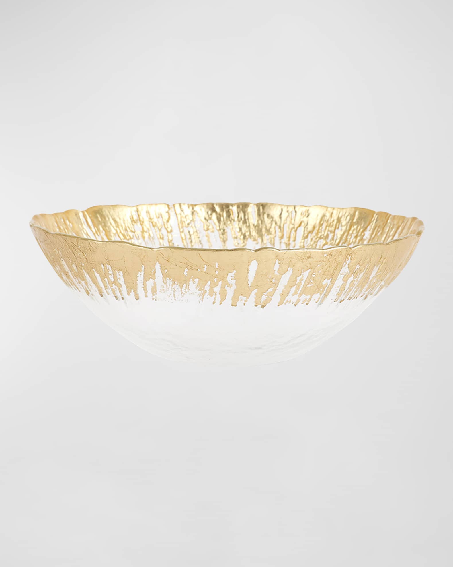 Rufolo Glass Metallic Brushstroke Small Bowl 0