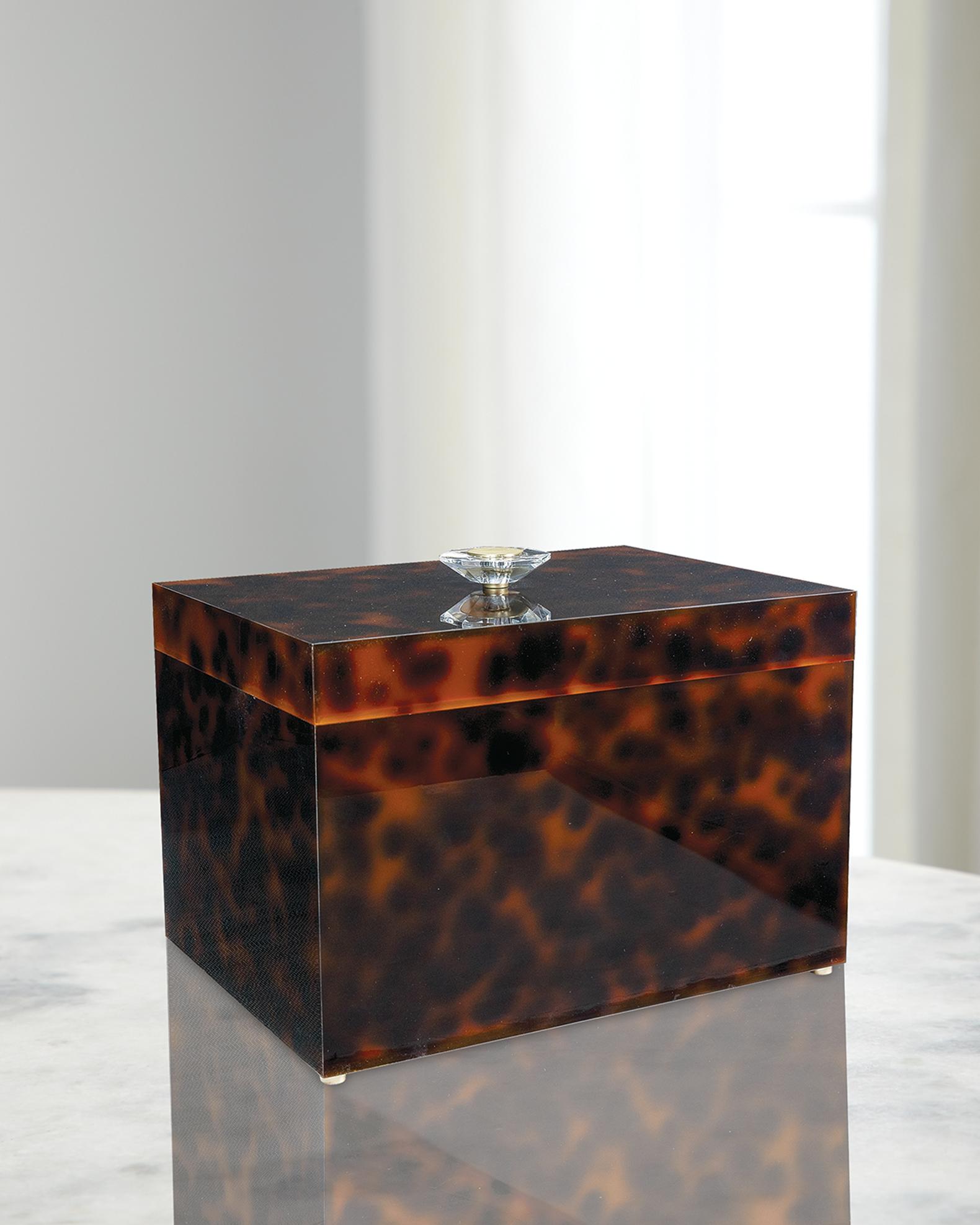 Port 68 Milan Tortoise Box | Neiman Marcus