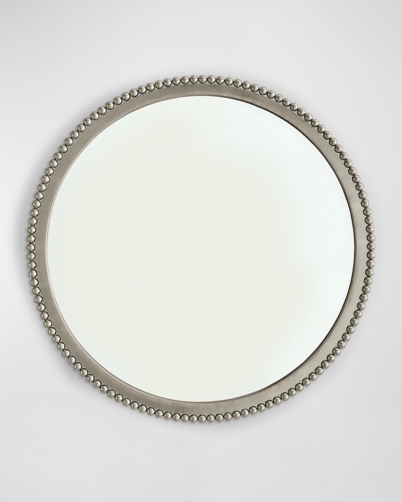 Ball Bearing Silver Leaf Mirror, 40" Round 0