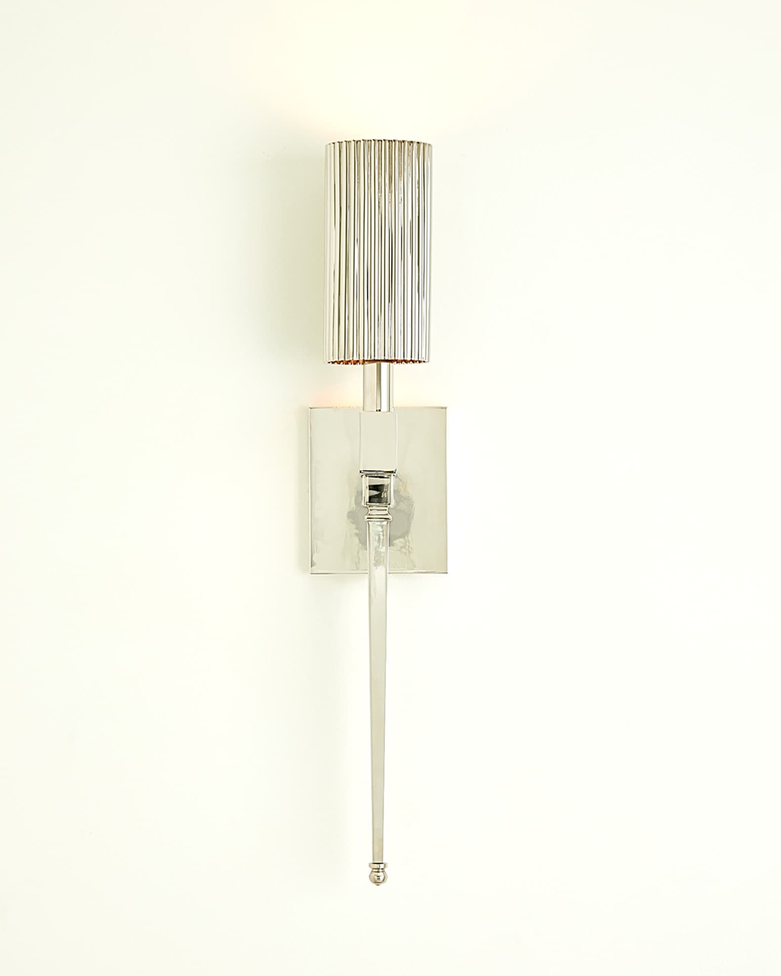 Fluted Single Sconce - 24" 0