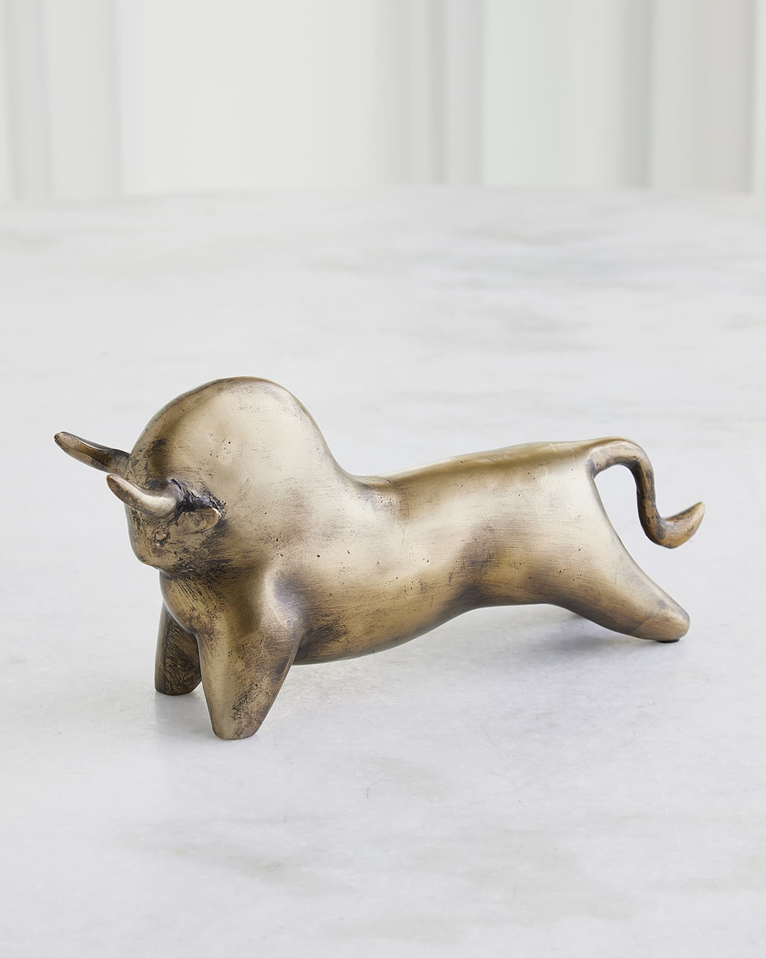 Sampson Bull Sculpture  1