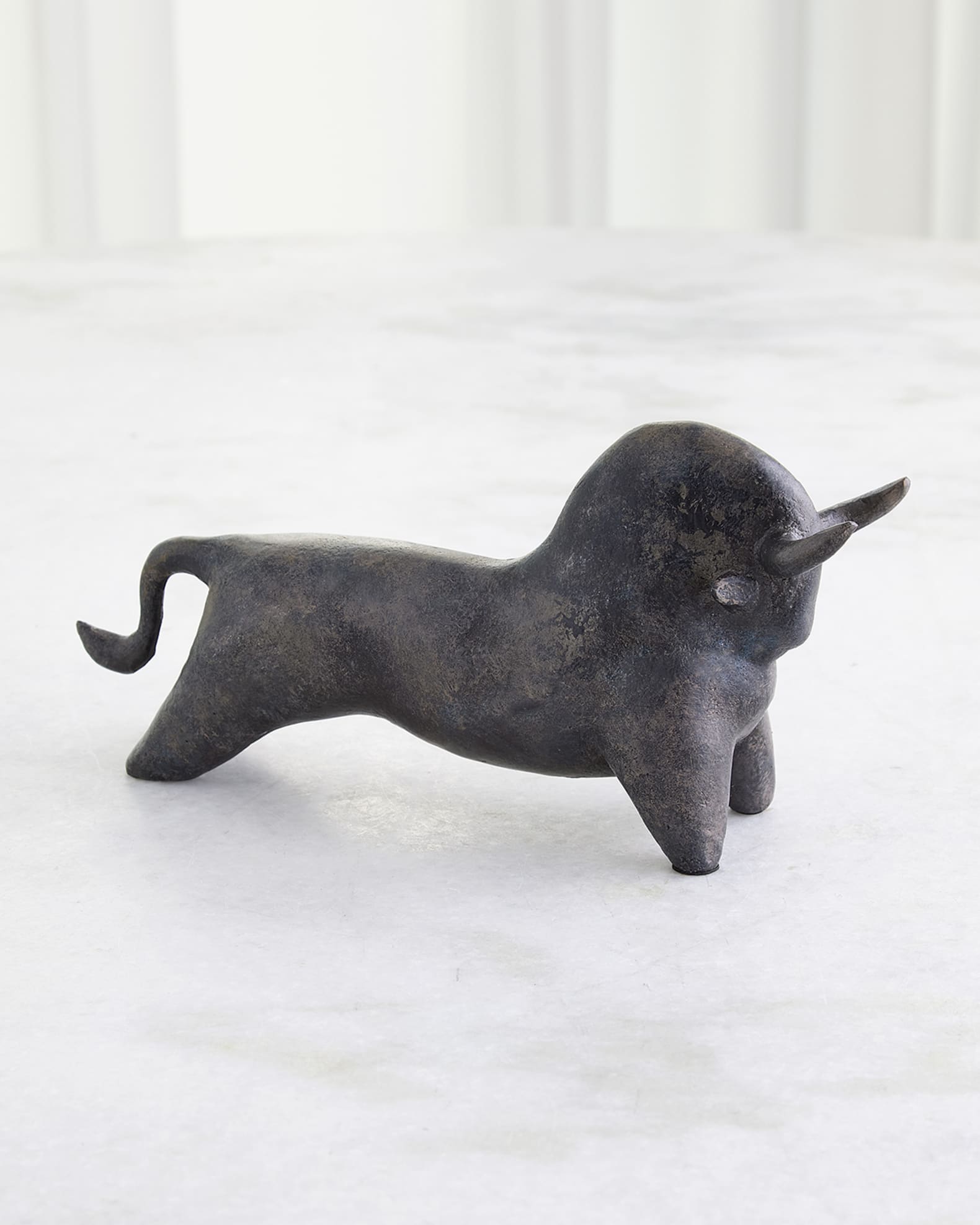 Sampson Bull Sculpture  0