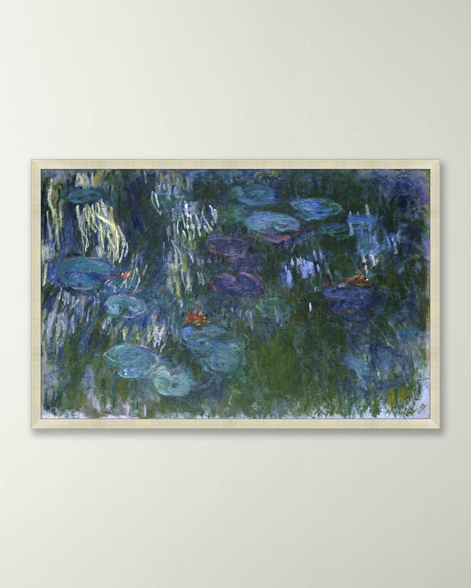 "Impression of Water Lilies" Framed Giclee 0