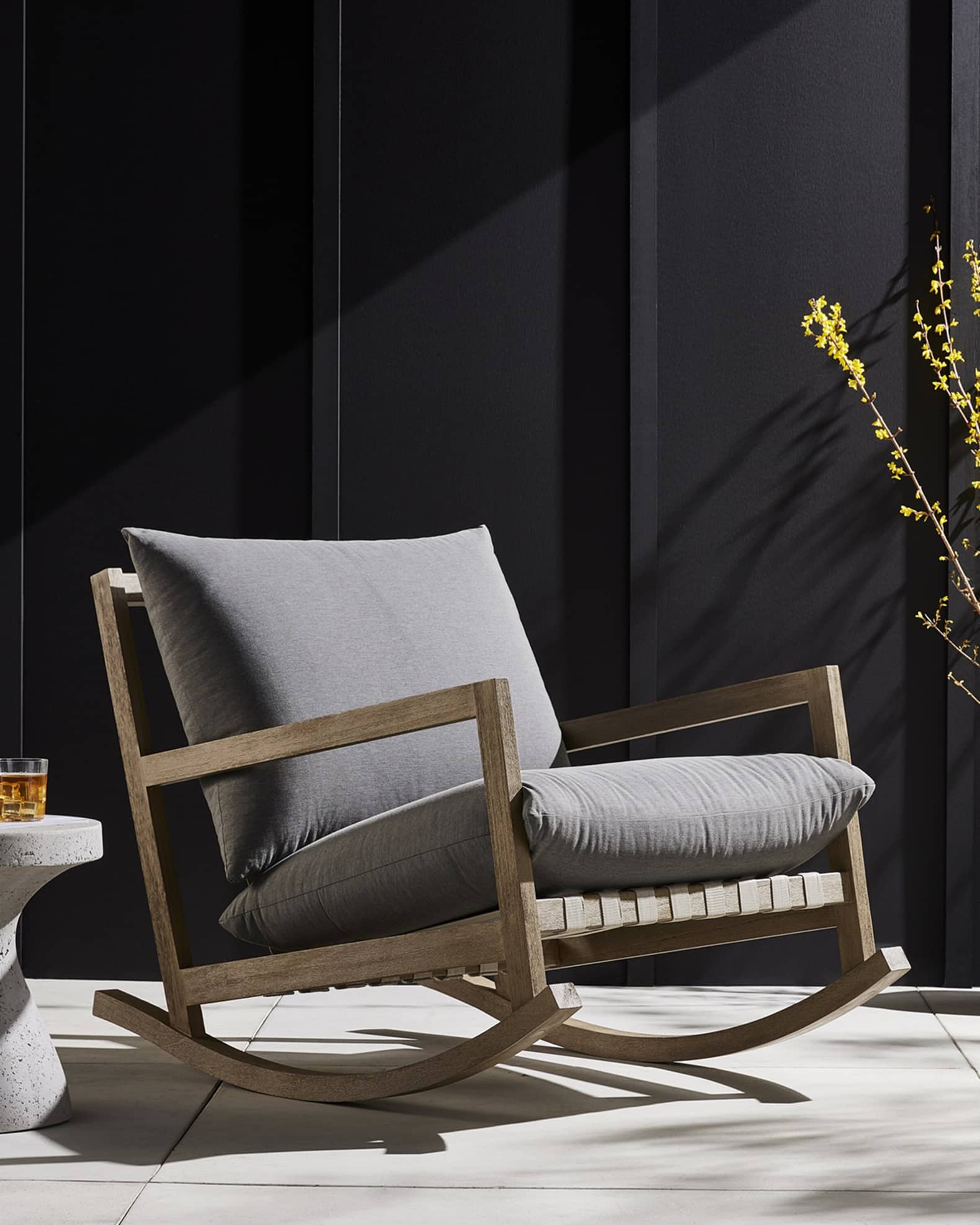 Aiken Outdoor Rocking Chair 0
