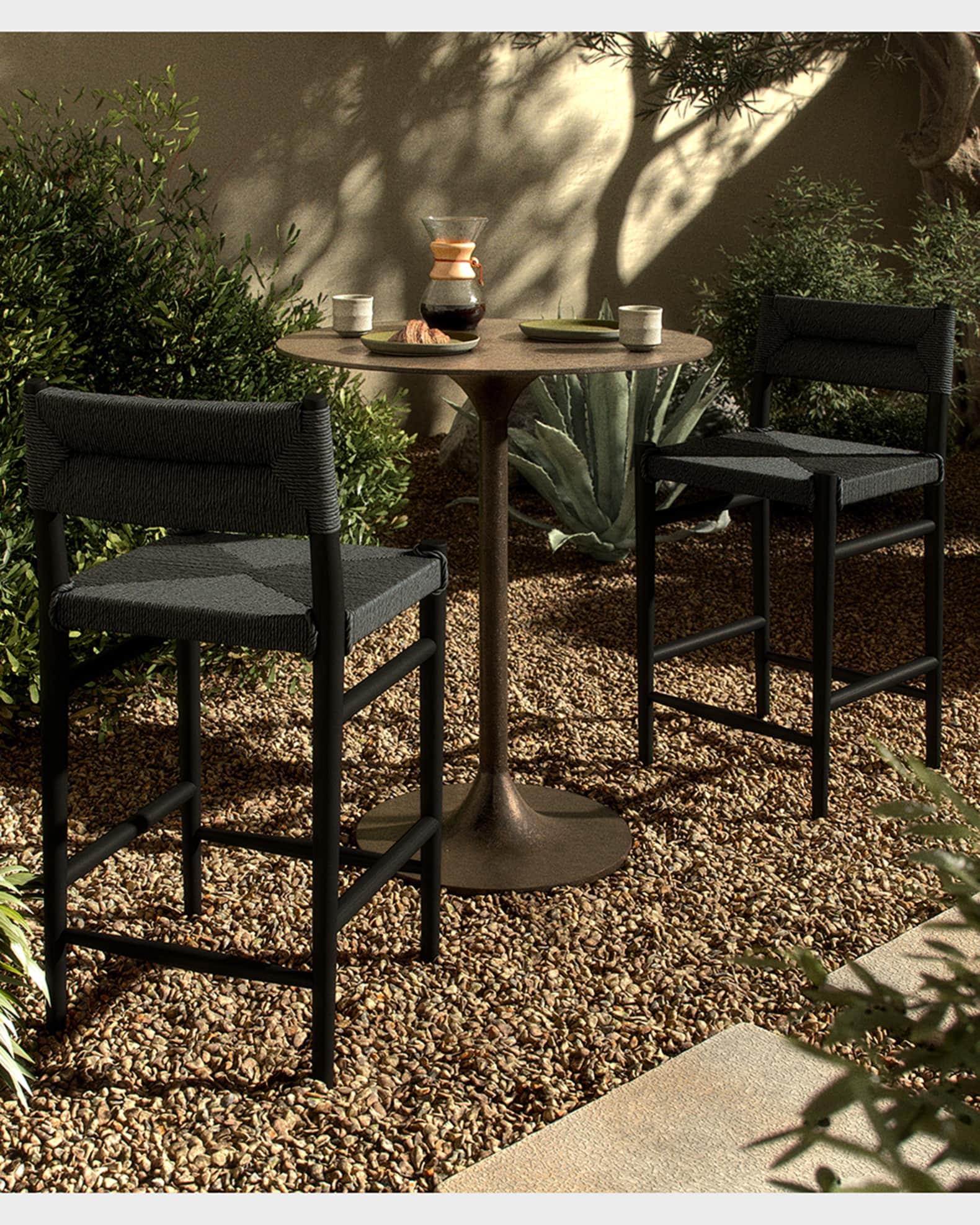 Four Hands Lomas Outdoor Counter Stool