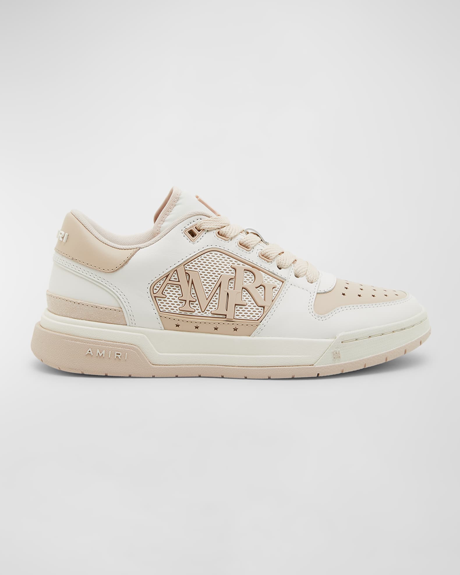 Bicolor Leather Low-Top Sneakers 0