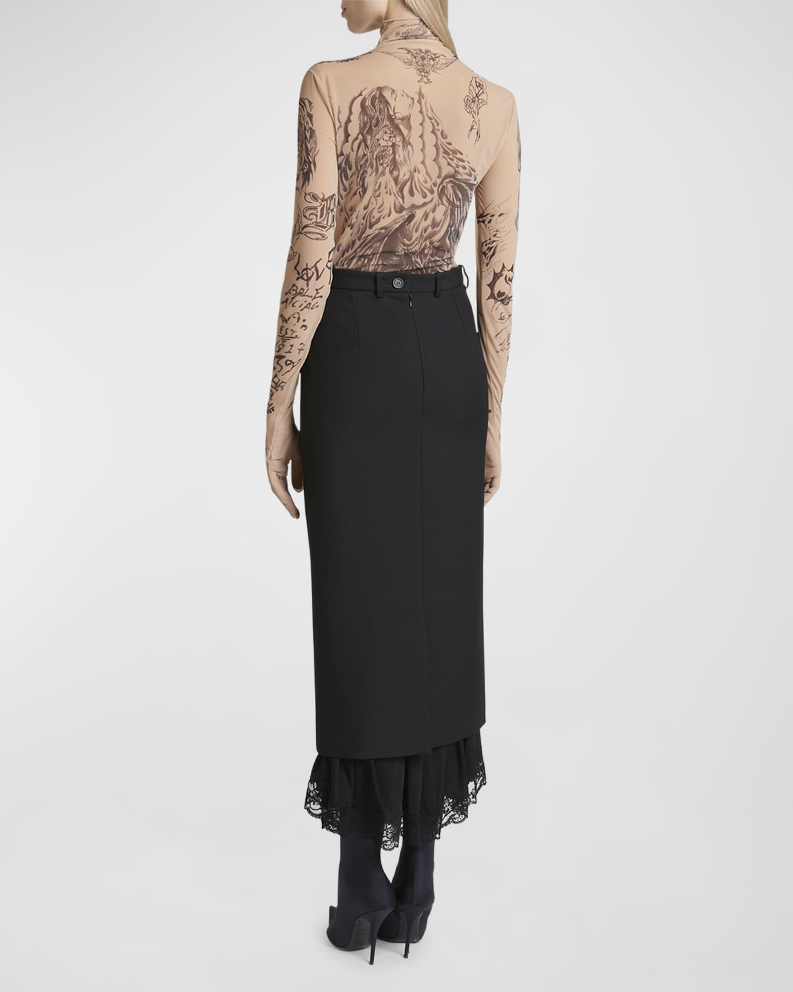 Lingerie Tailored Skirt