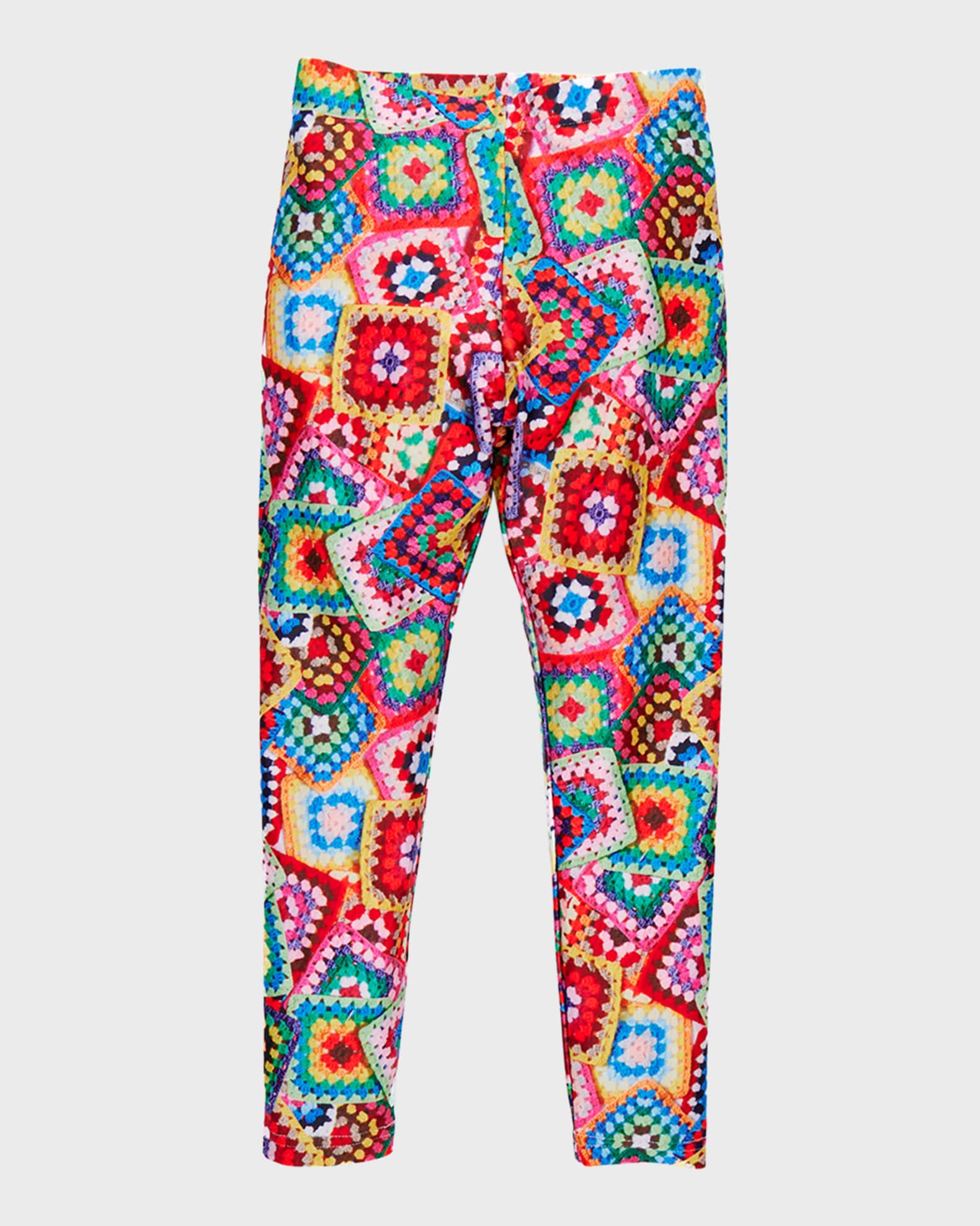 Girl s Granny Squares Hi Shine Leggings Size 2T 12