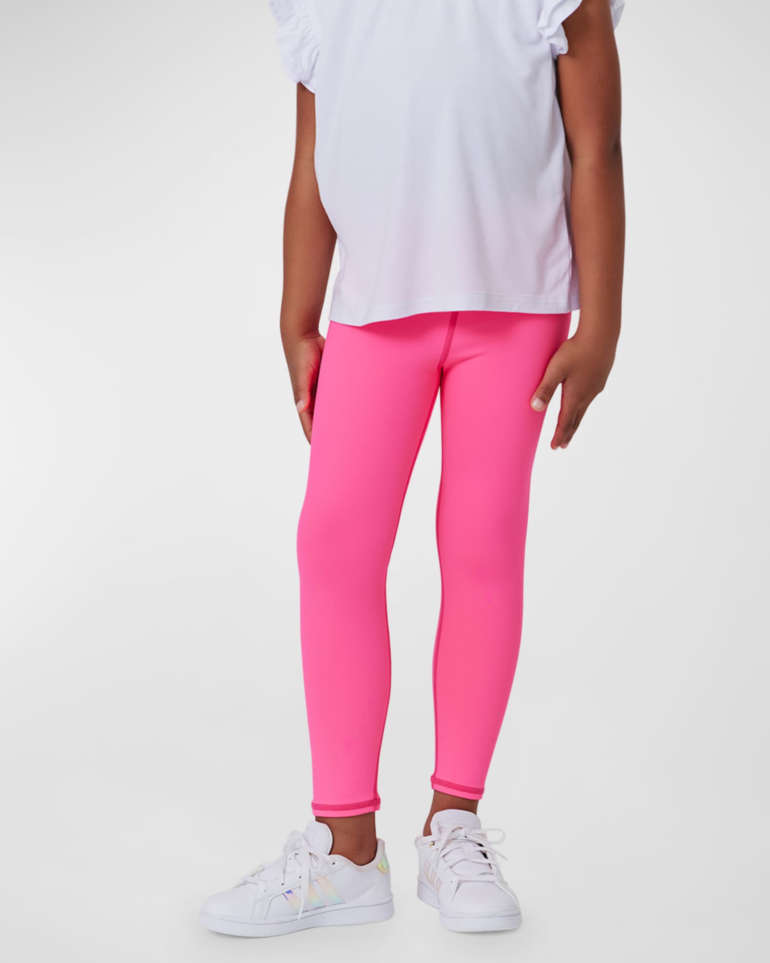 Terez Girl's Barbie Girl Pink Leggings, Size 2T-6