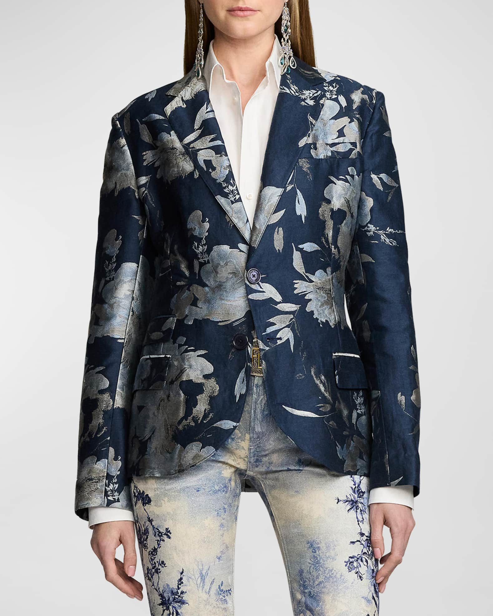 Ralph lauren 2024 floral jacket