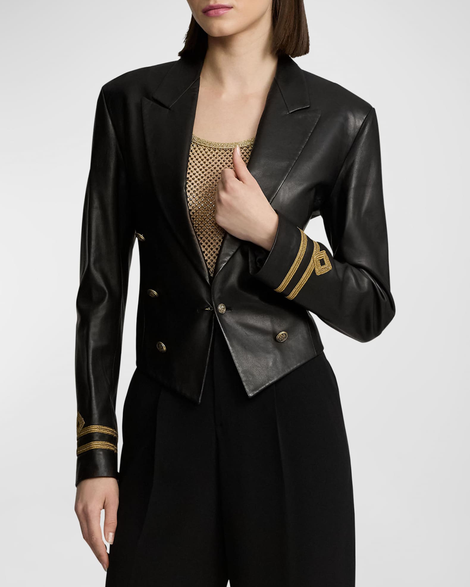 Helaine Lambskin Jacket