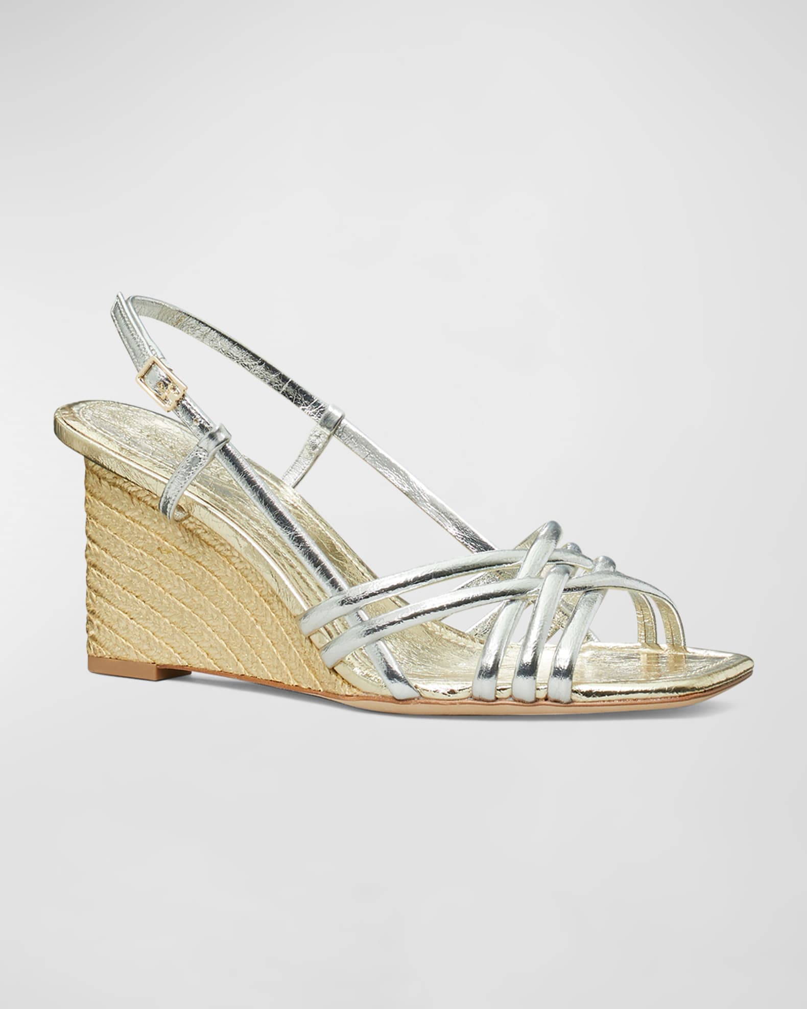 Tory burch clearance silver wedge