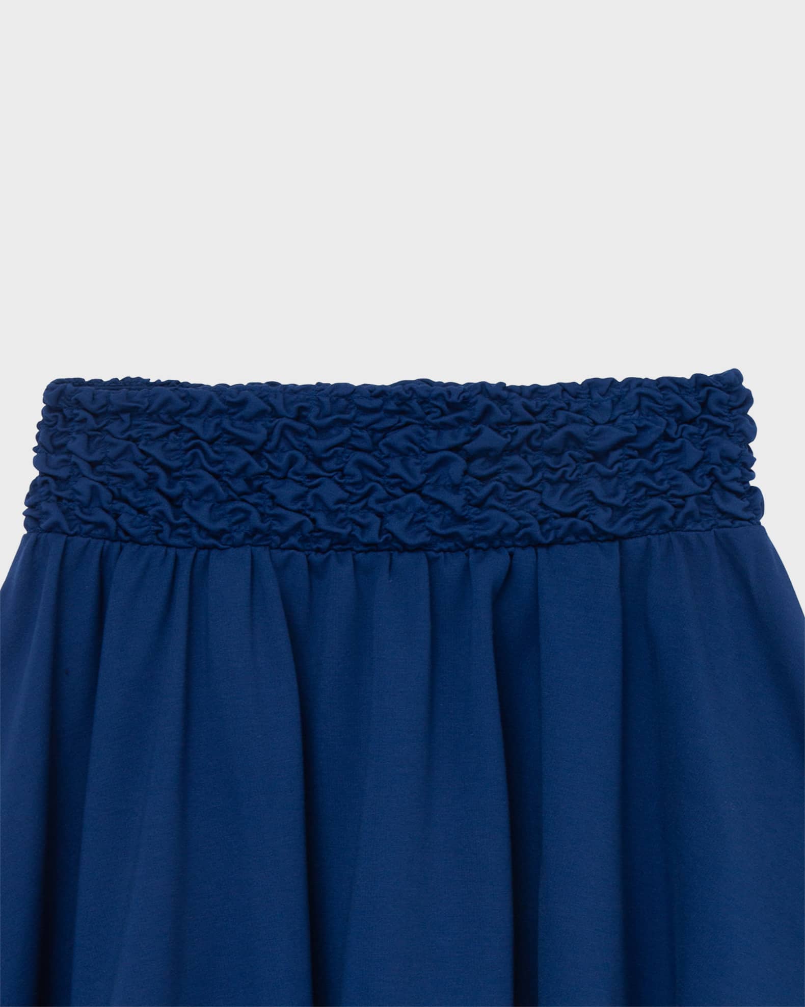 Navy blue high low skirt best sale