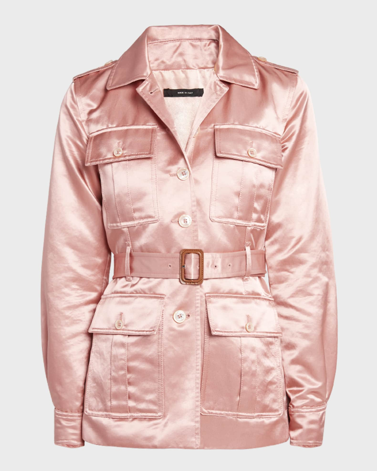 TOM FORD velvet track jacket - Pink