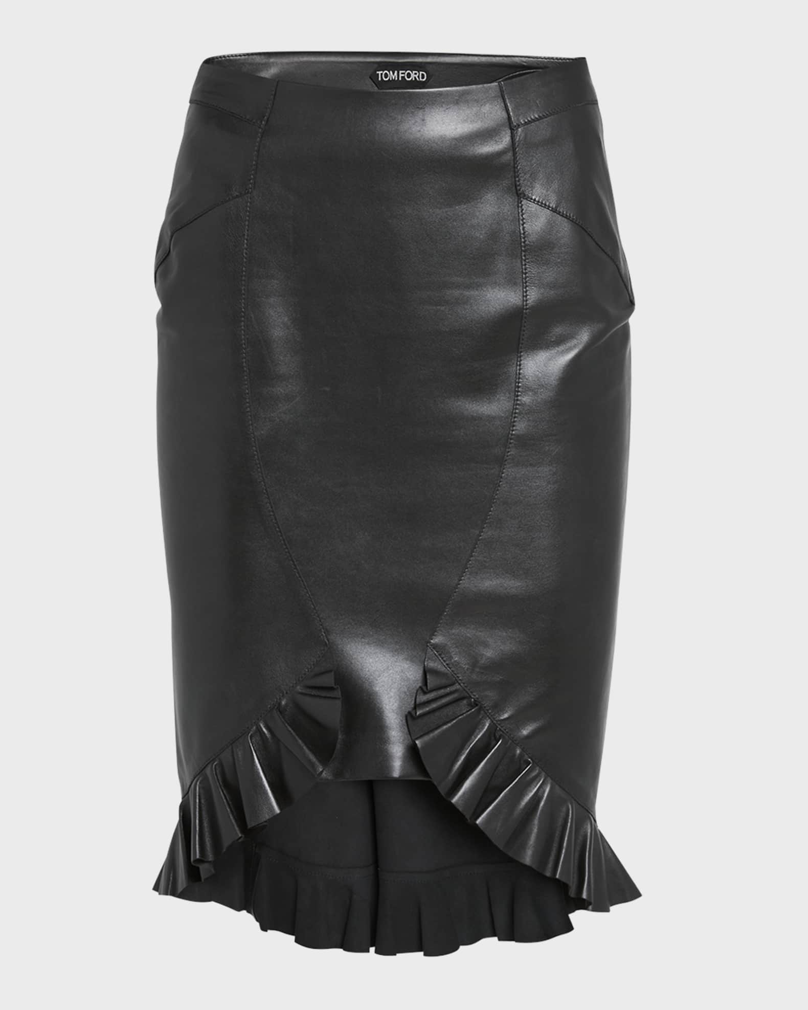Embroidered godet 2025 skirt