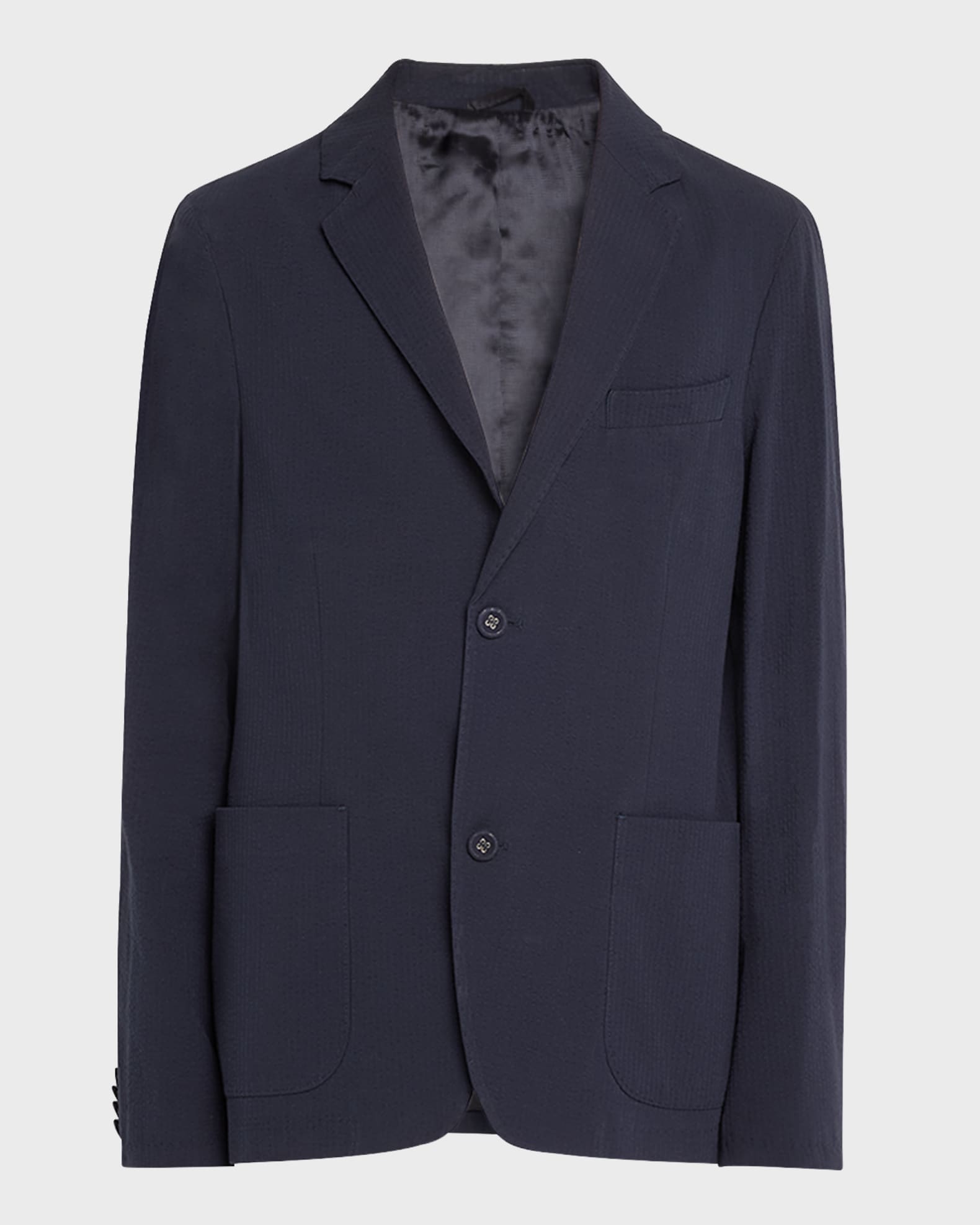 Officine Generale Men's Nehemiah Seersucker Sport Coat