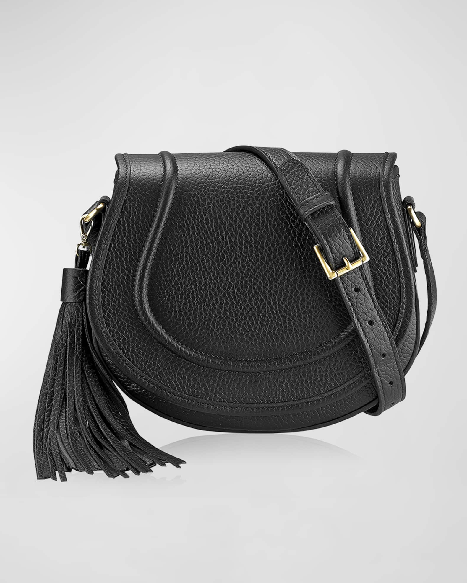 Jenni Saddle Leather Crossbody Bag 1