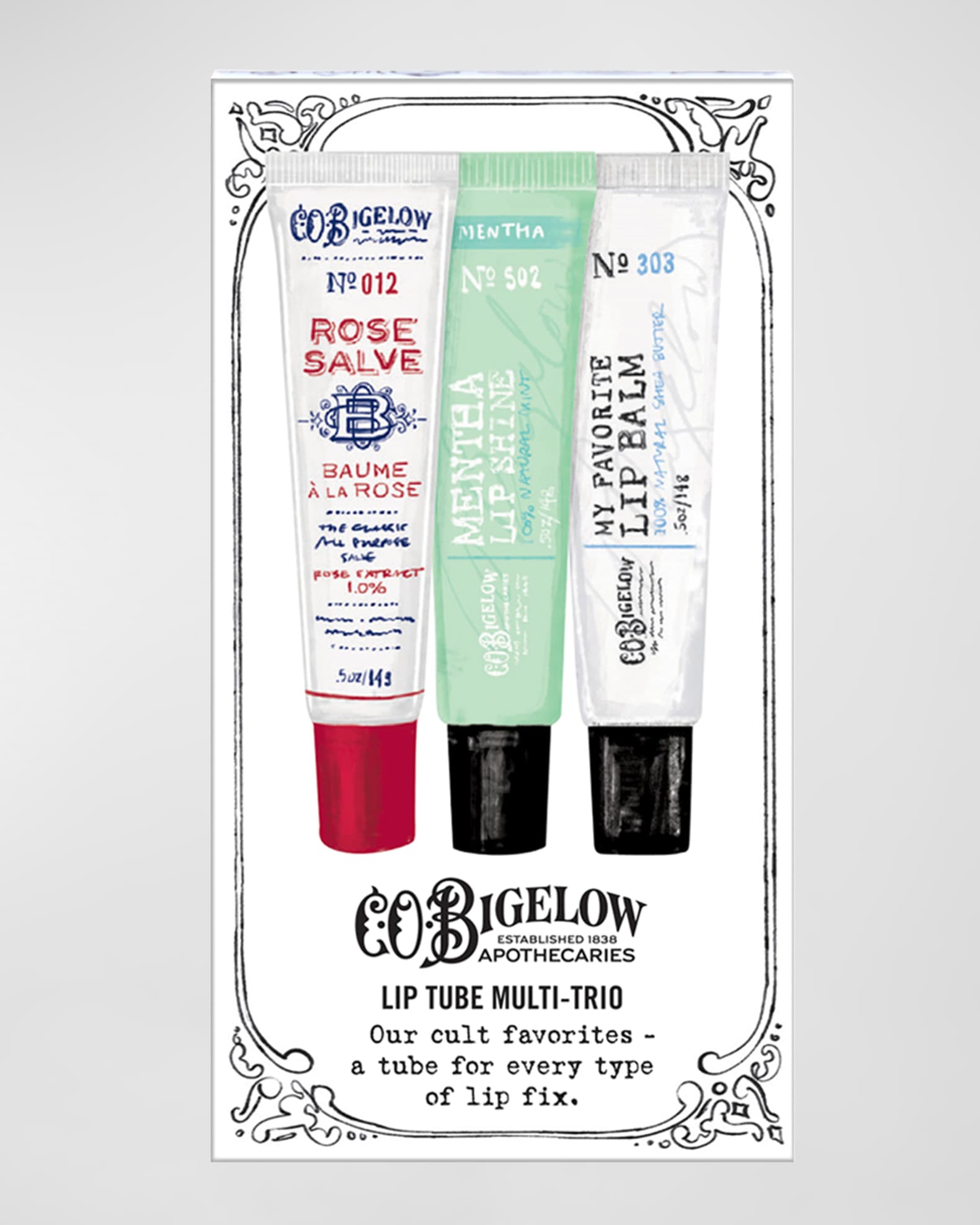 Lip Balm Tube Trio 1