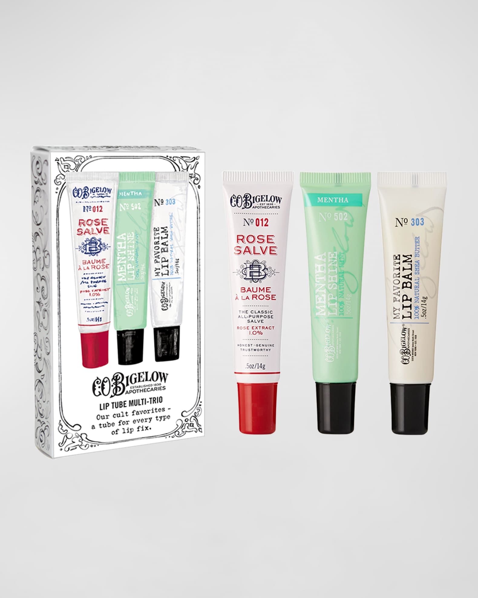 Lip Balm Tube Trio 0
