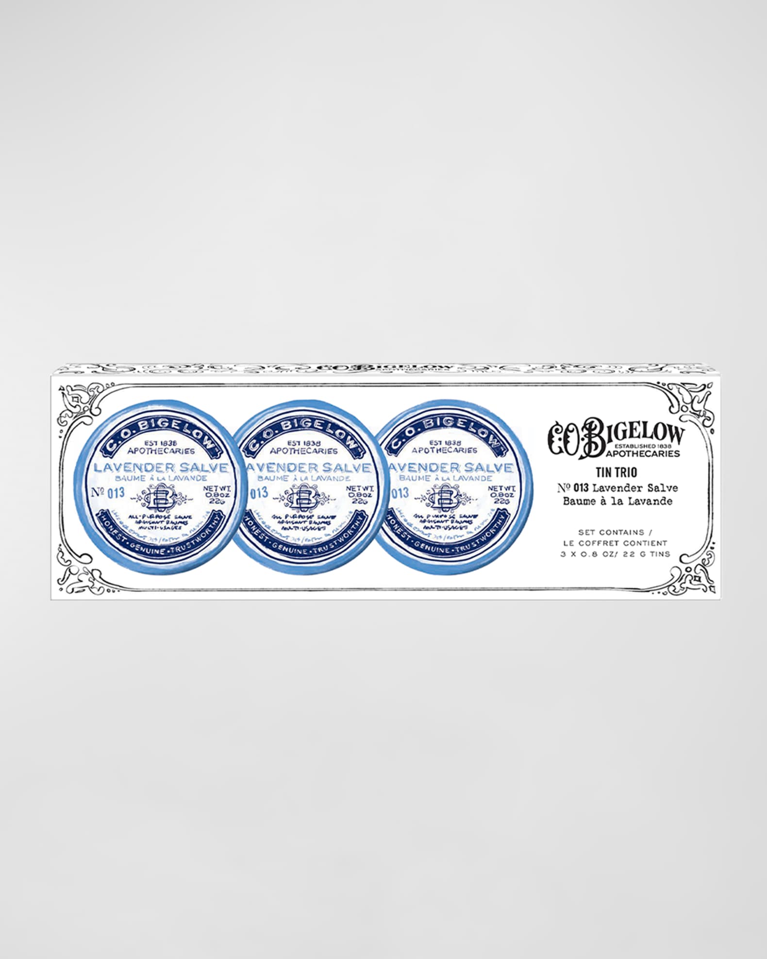 Lavender Salve Tin Trio 1
