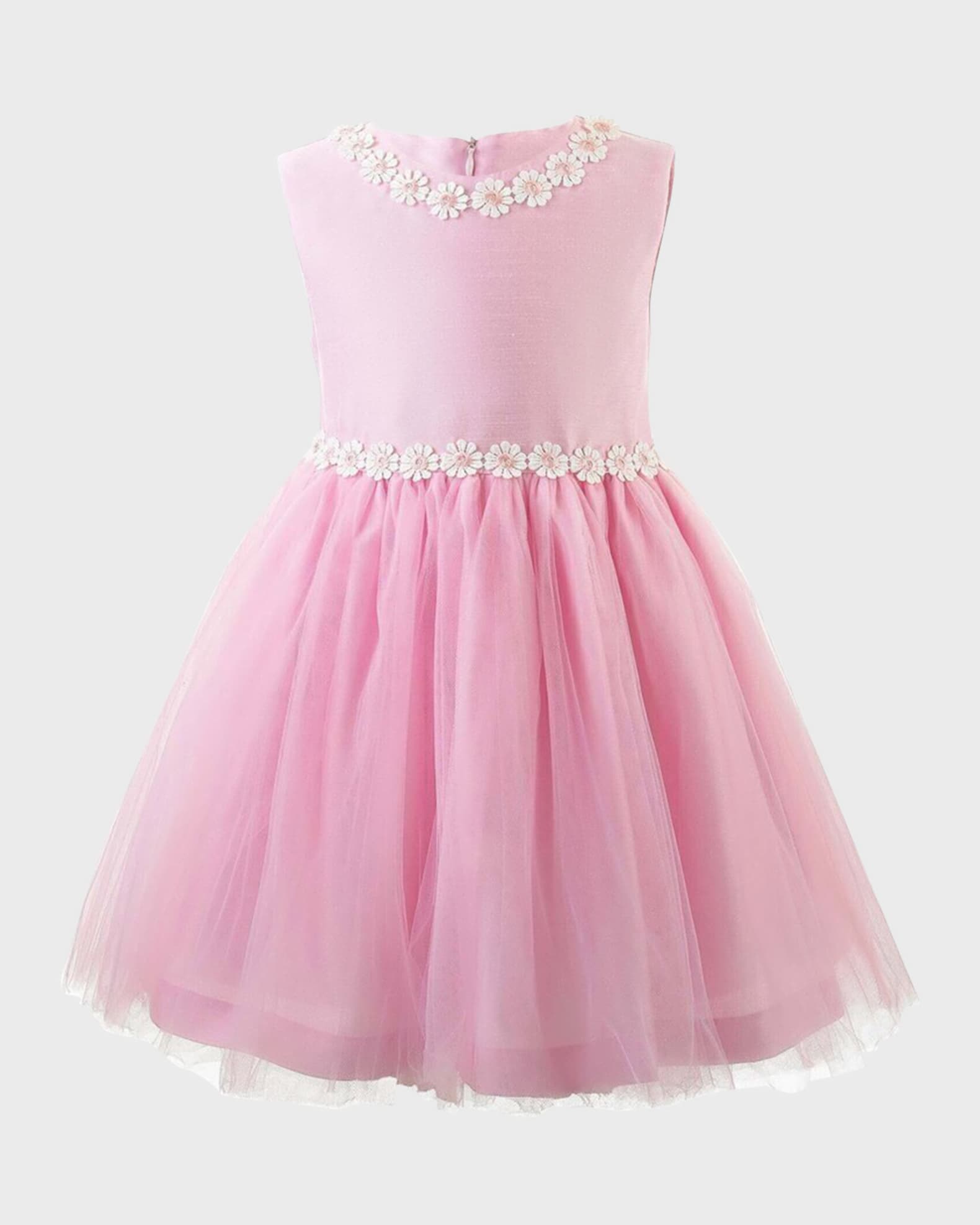 Girl's Daisy Tulle Dress, Size 2-14 0