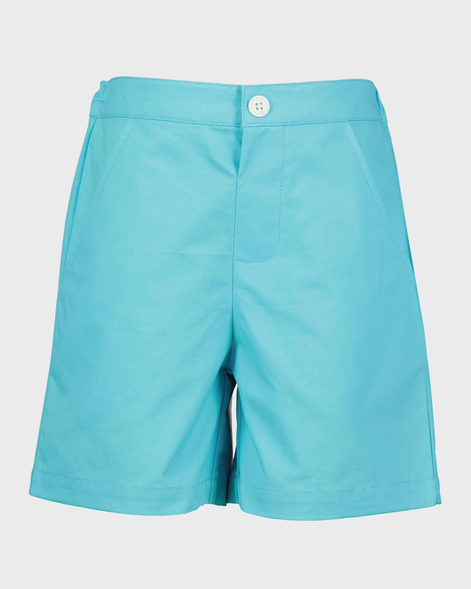 Boy's Solid Cotton Shorts, Size 2-10 0